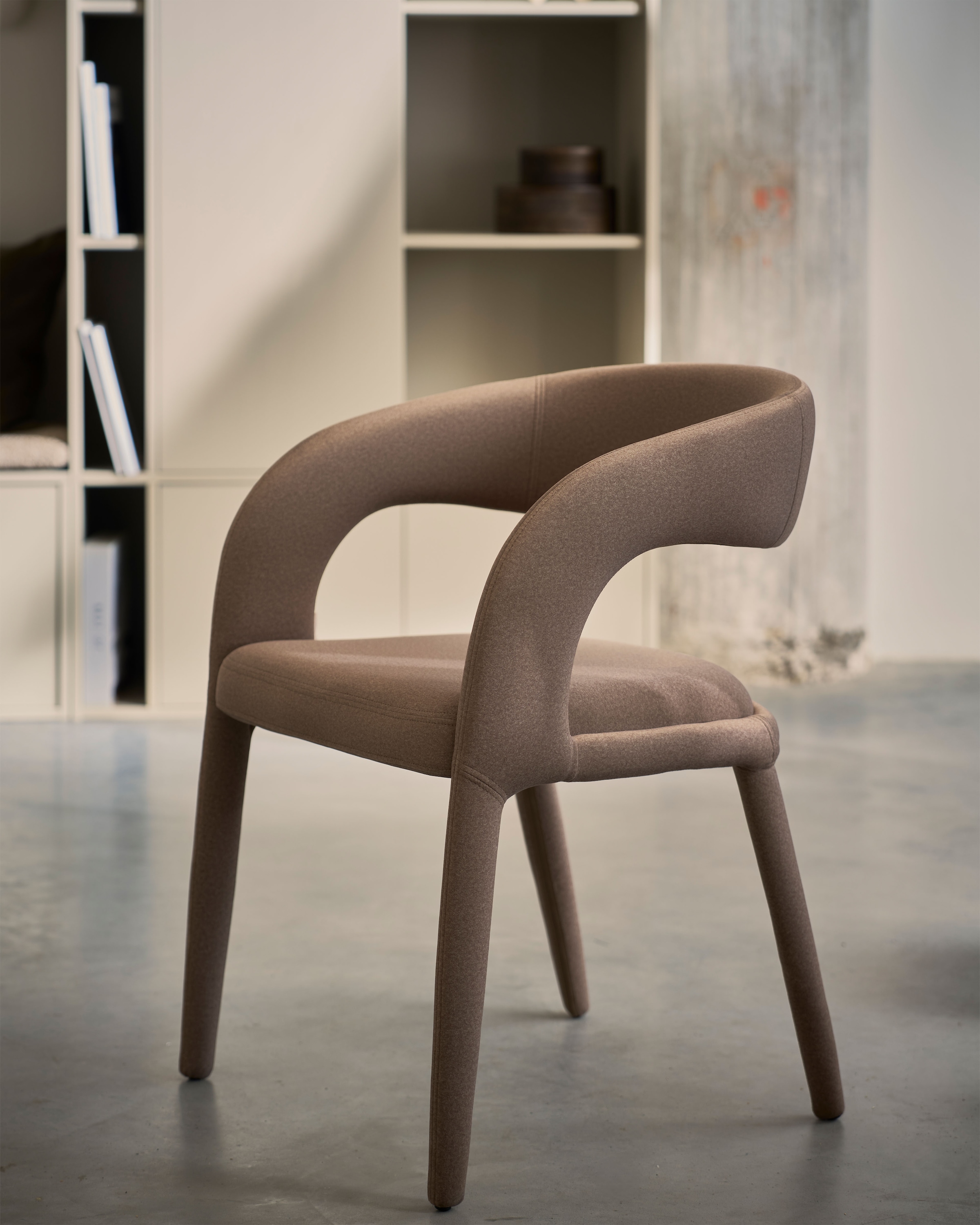 WOOOD Barhocker »vtwonen Arms esszimmerstuhl« Esszimmerstuhl Arms von vtwonen, elegant, weich bezogen, modern