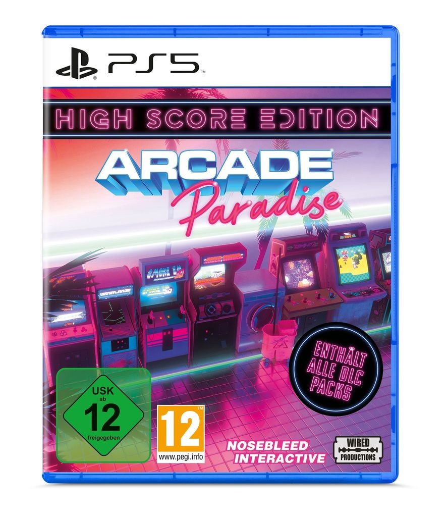 Wired Productions Spielesoftware "Arcade Paradise: High Score Edition" PlayStation 5