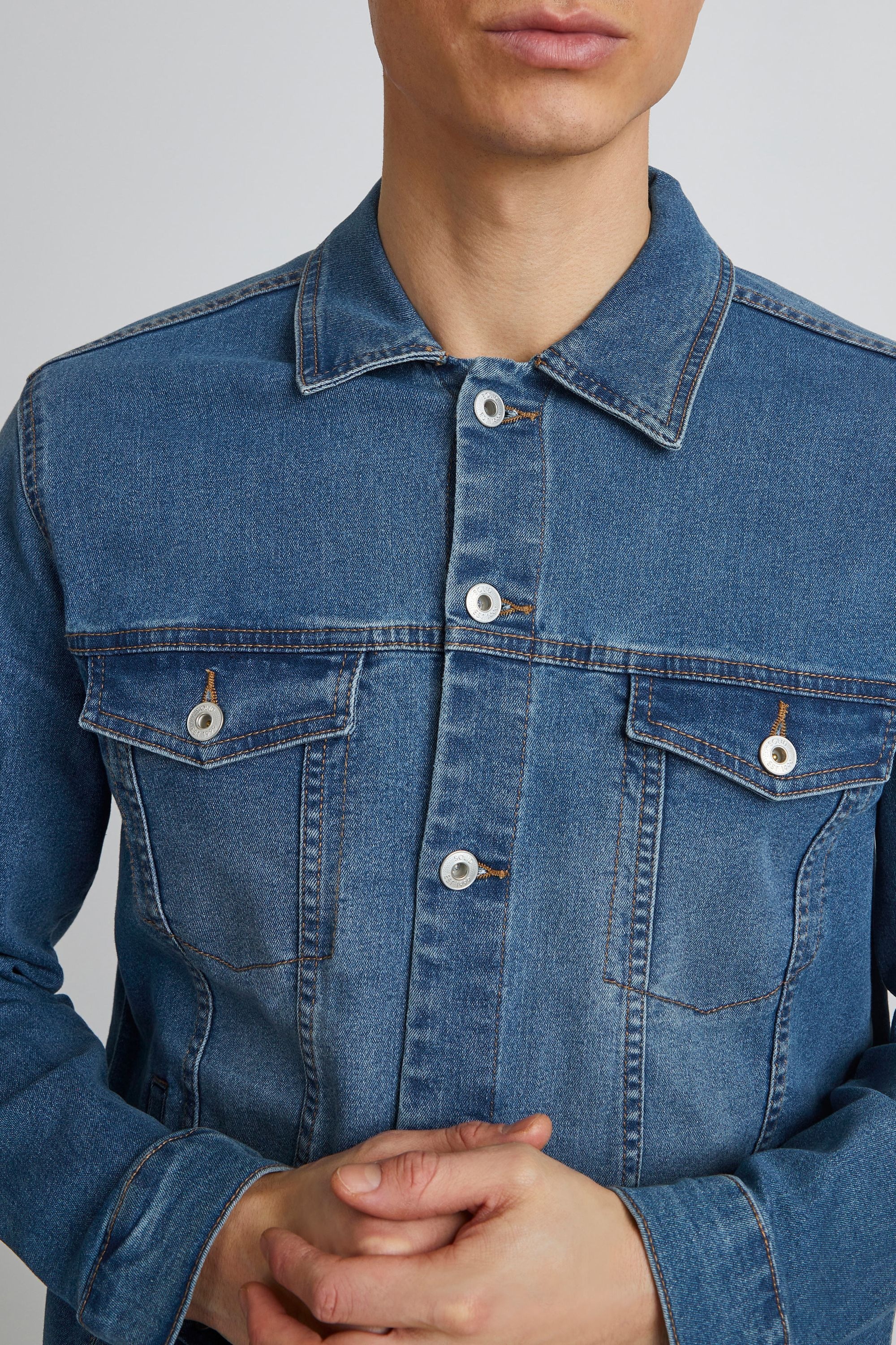 !Solid Jeansjacke »Jeansjacke SDHuxley«, ohne Kapuze