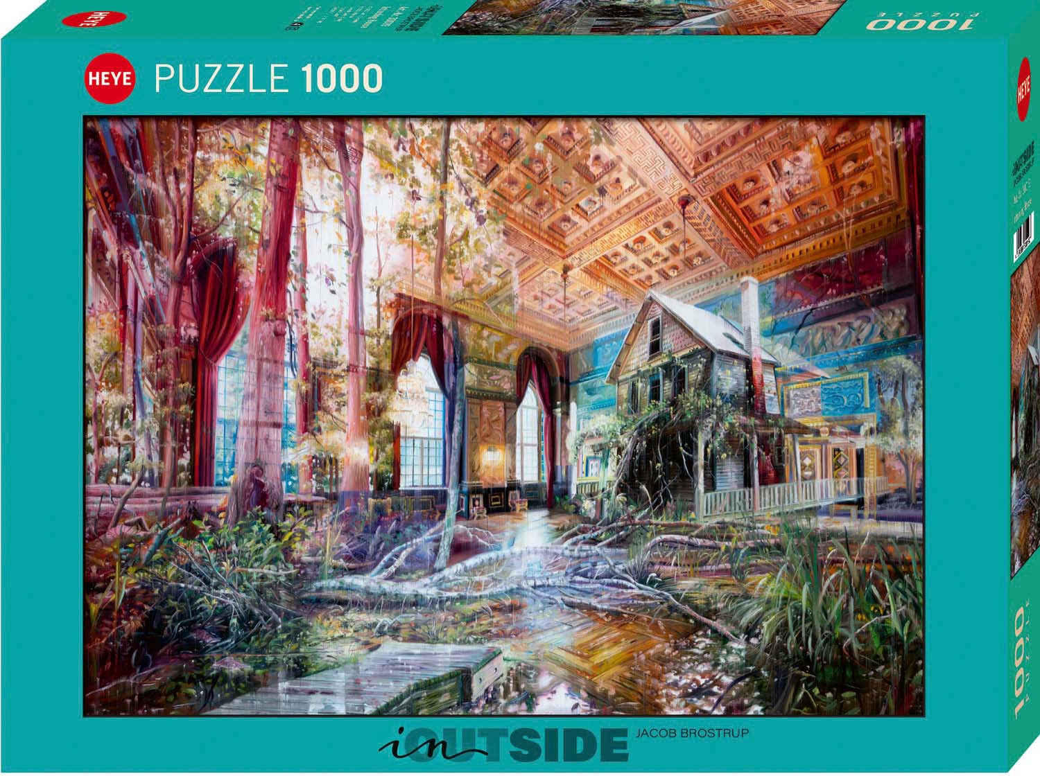 Puzzle »Intruding House«, Made in Germany