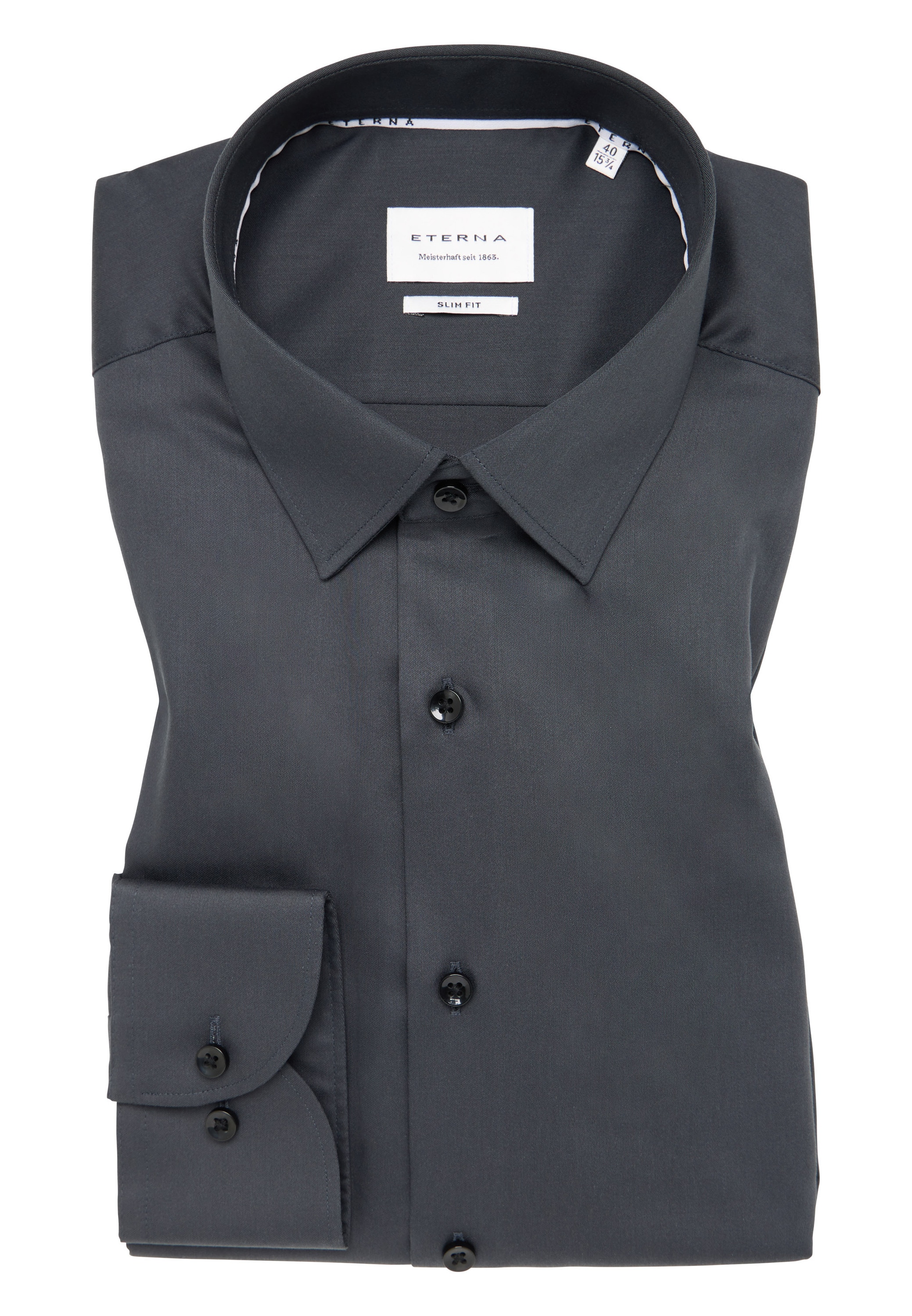 Eterna Langarmhemd »SLIM FIT«, NON IRON (bügelfrei)