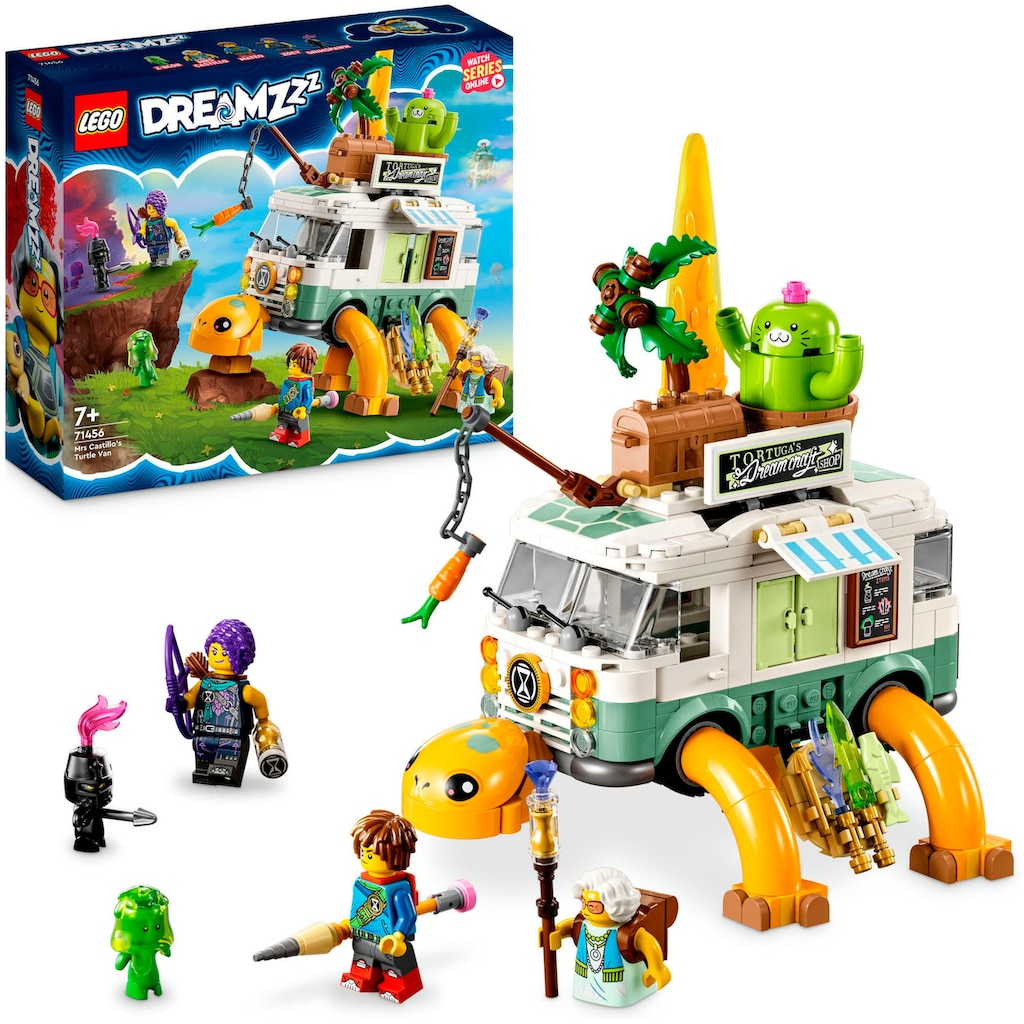 LEGO® Konstruktionsspielsteine »Mrs. Castillos Schildkrötenbus (71456), LEGO® DREAMZzz™«, (434 St.)