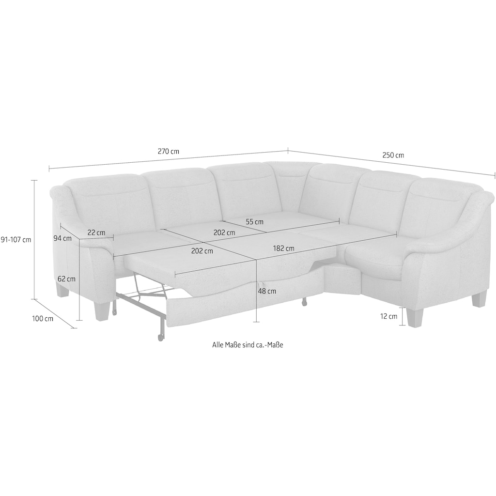 Home affaire Ecksofa »Caldera«