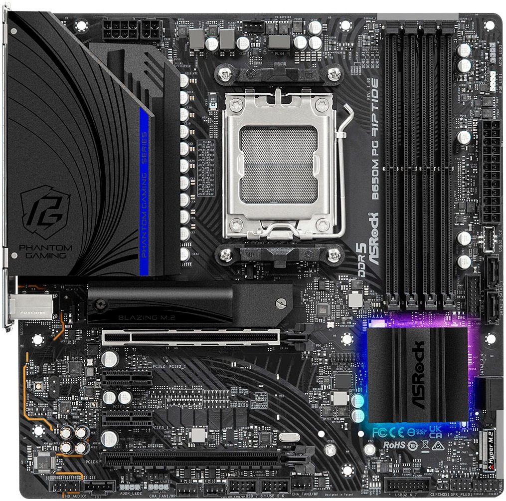 Asrock Mainboard »B650M PG Riptide«