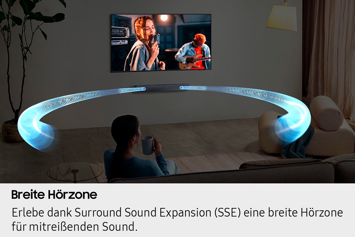 Samsung Soundbar »HW-B410GF Soundbar«, 2.0-Kanal Surround Sound System, Game Mode, One Remote Control