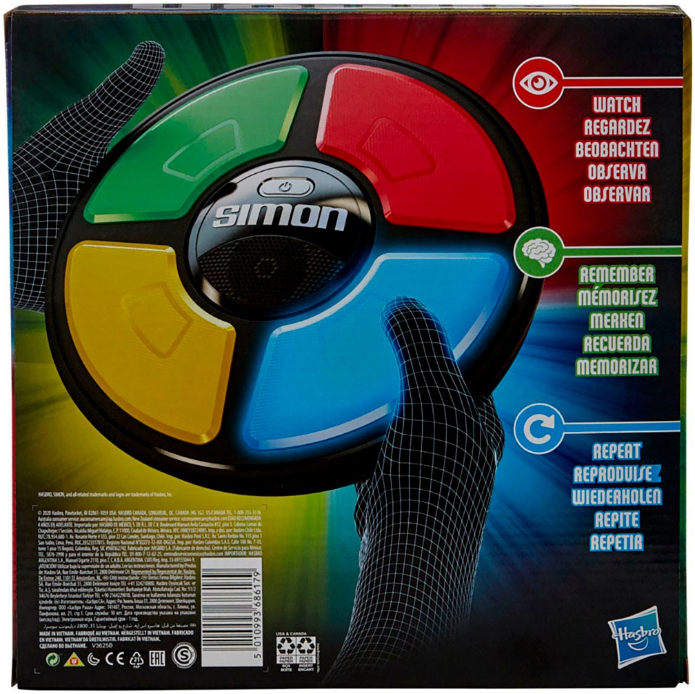 Hasbro Spiel »Simon« mit Licht- und Soundeffekt