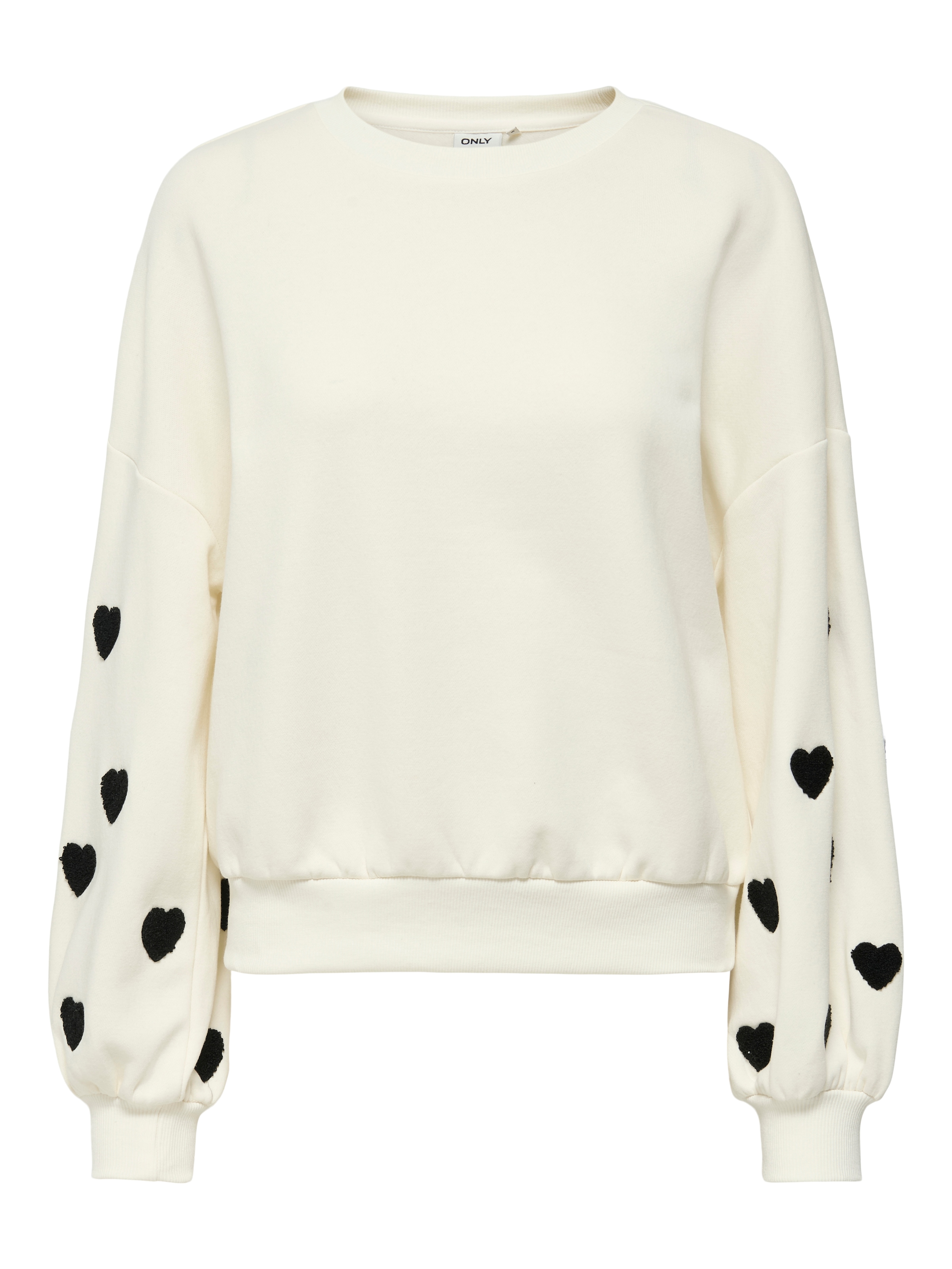 ONLY Sweatshirt »ONLMACY L/S O-NECK BOX CC SWT«, Baumwollmischung, regular fit
