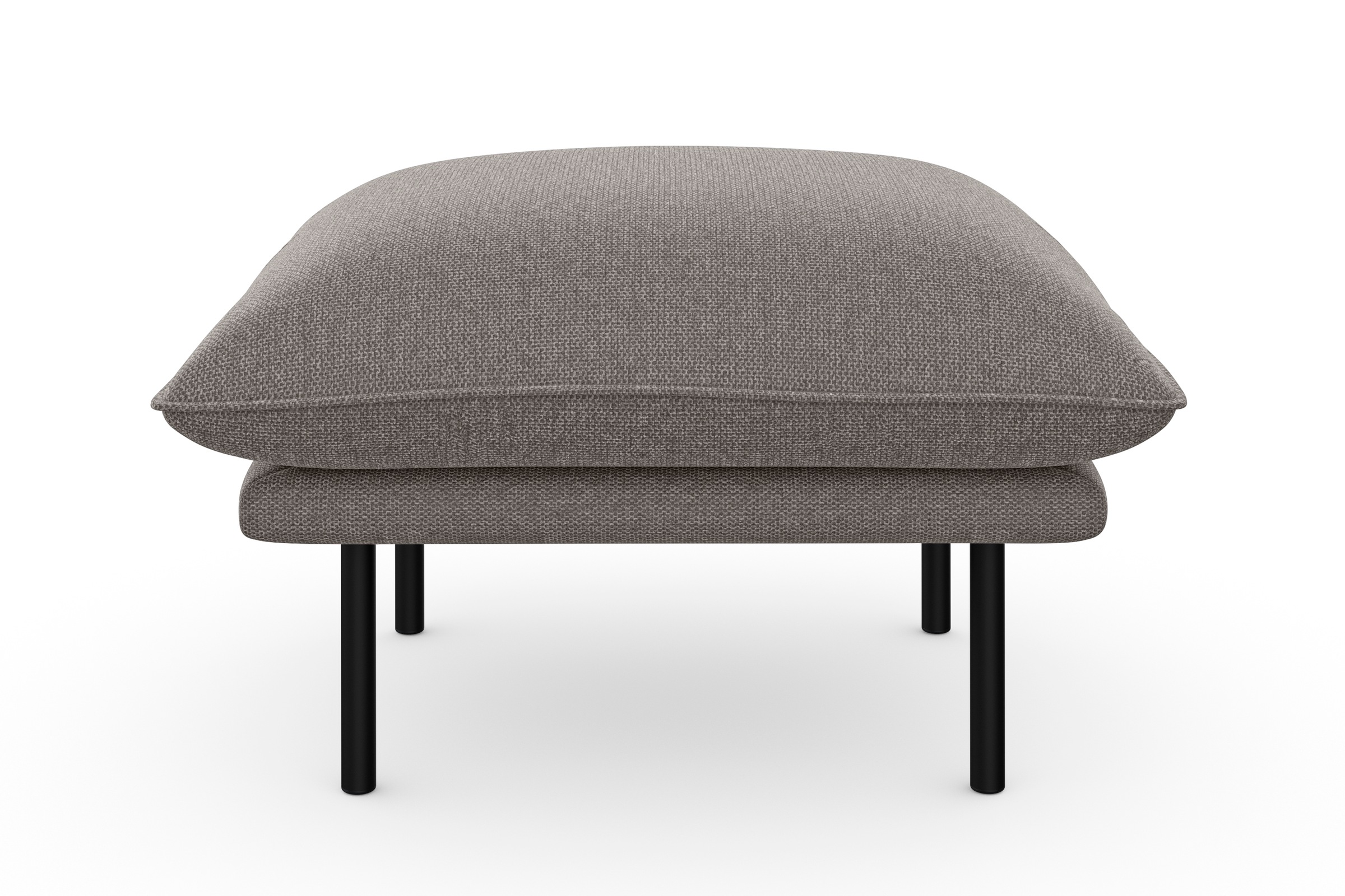 andas Polsterhocker »Stine«, Besonderes Design durch Kissenoptik und Keder, by Morten Georgsen