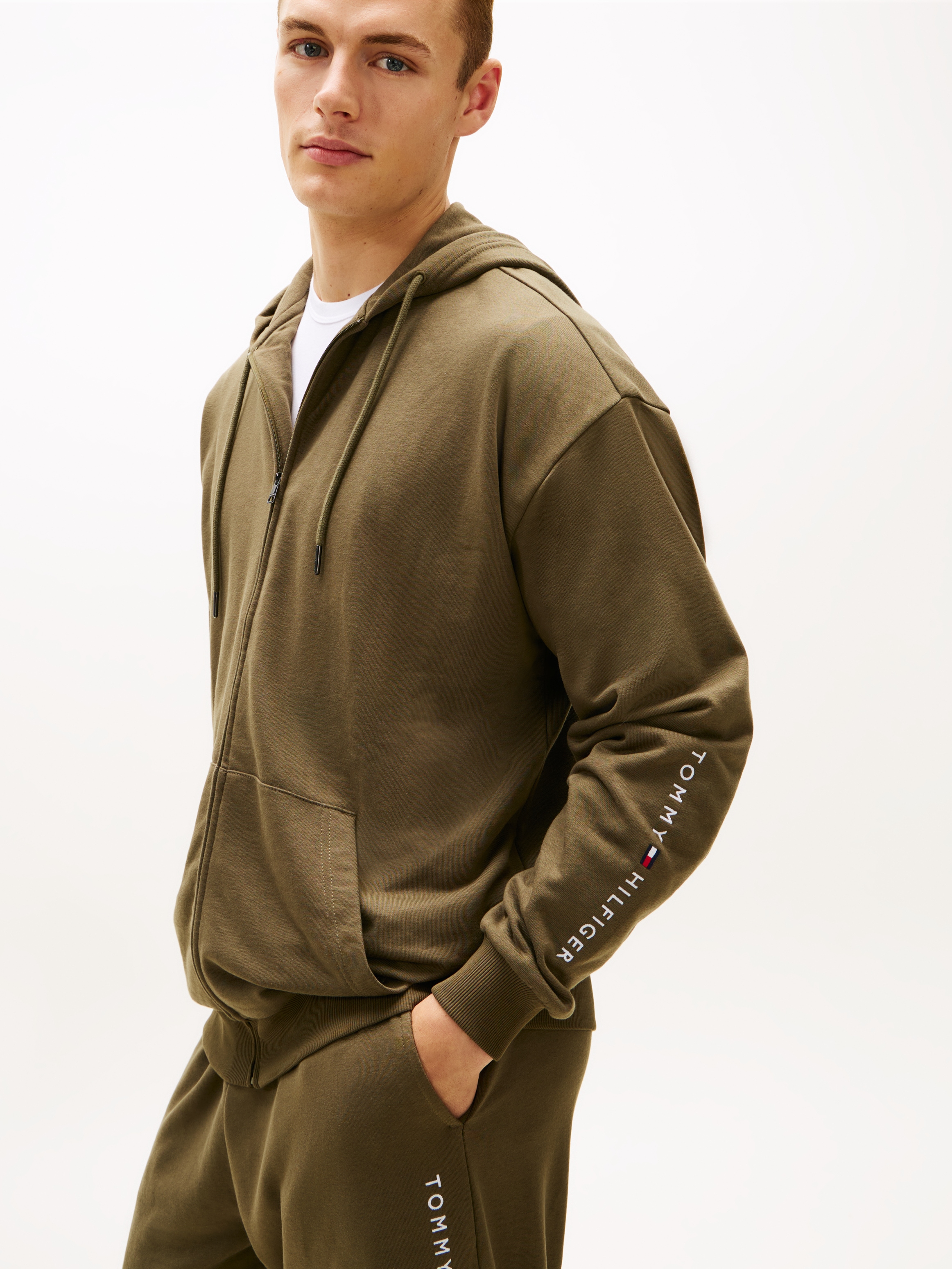 Tommy Hilfiger Underwear Sweatjacke Regular fit mit Kapuze