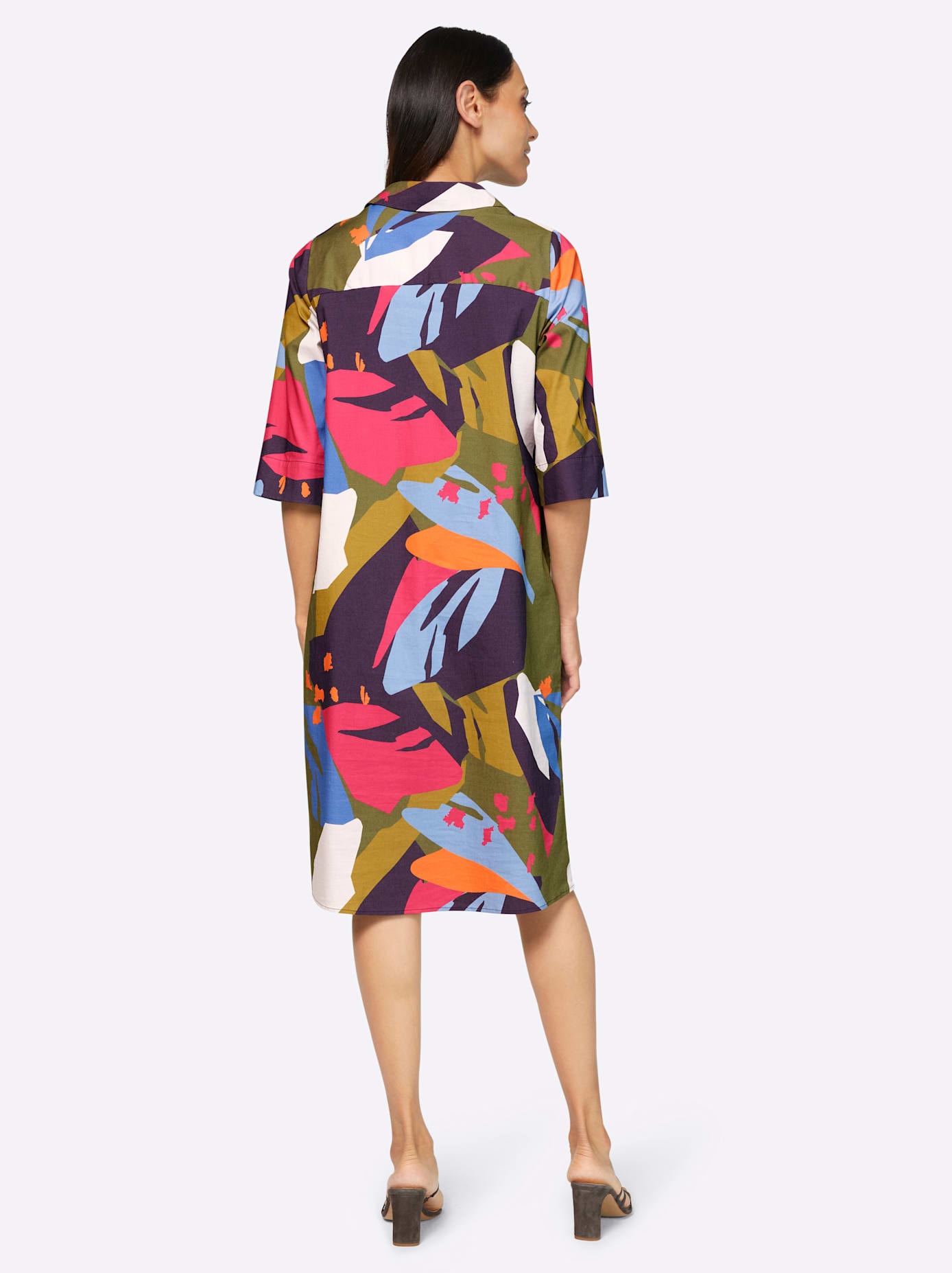 heine Hemdblusenkleid »Druck-Kleid«
