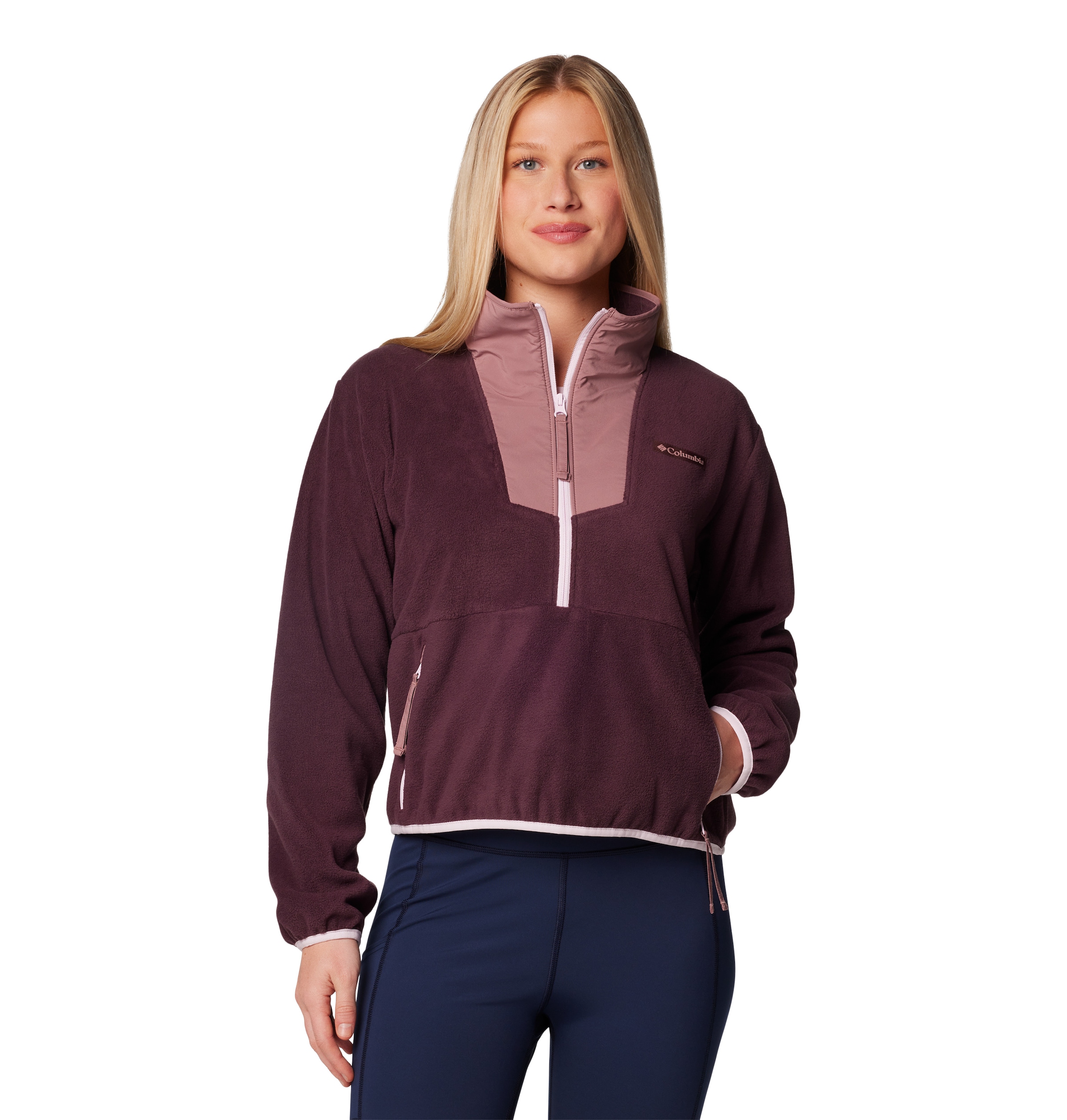 Columbia Strickfleece-Pullover »Sequoia Grove™ 1/2 Zip Fleece«