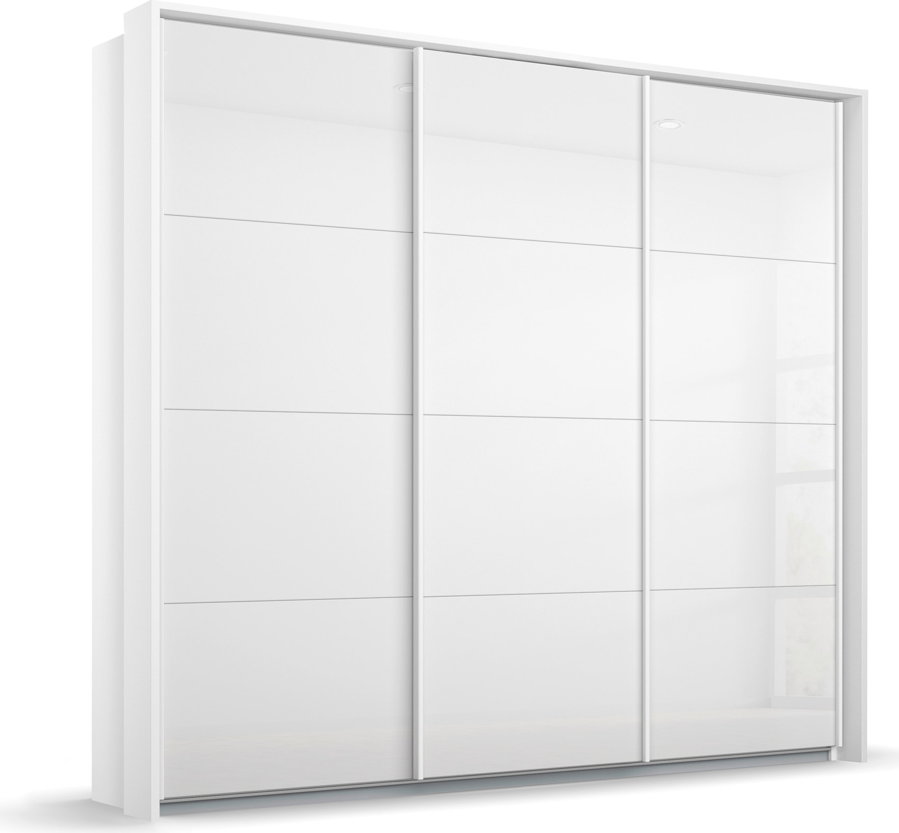 rauch Schwebetürenschrank »Kleiderschrank Schrank Garderobe OTELI inkl. 3 Innenschubladen« Breiten 211/278/323/368 cm Höhen 214/233 cm,  inkl. Passepartout optional mit Beleuchtung MADE IN GERMANY