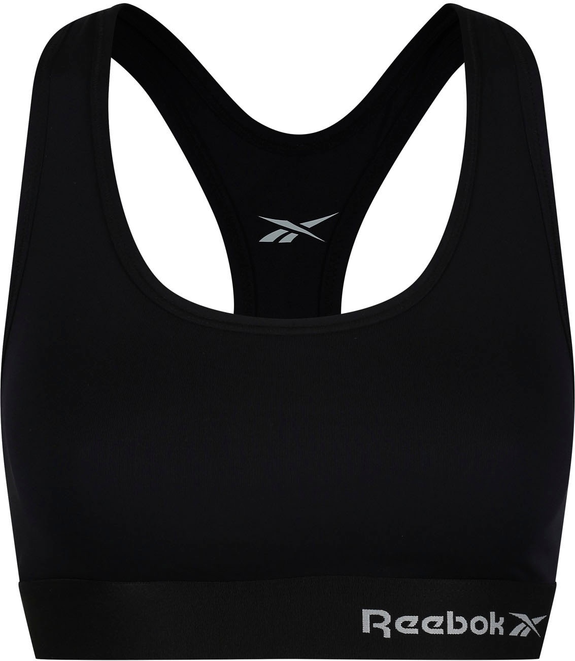 Reebok Bustier »"Steffi"«, dehnbarer BH mit Logoschriftzug