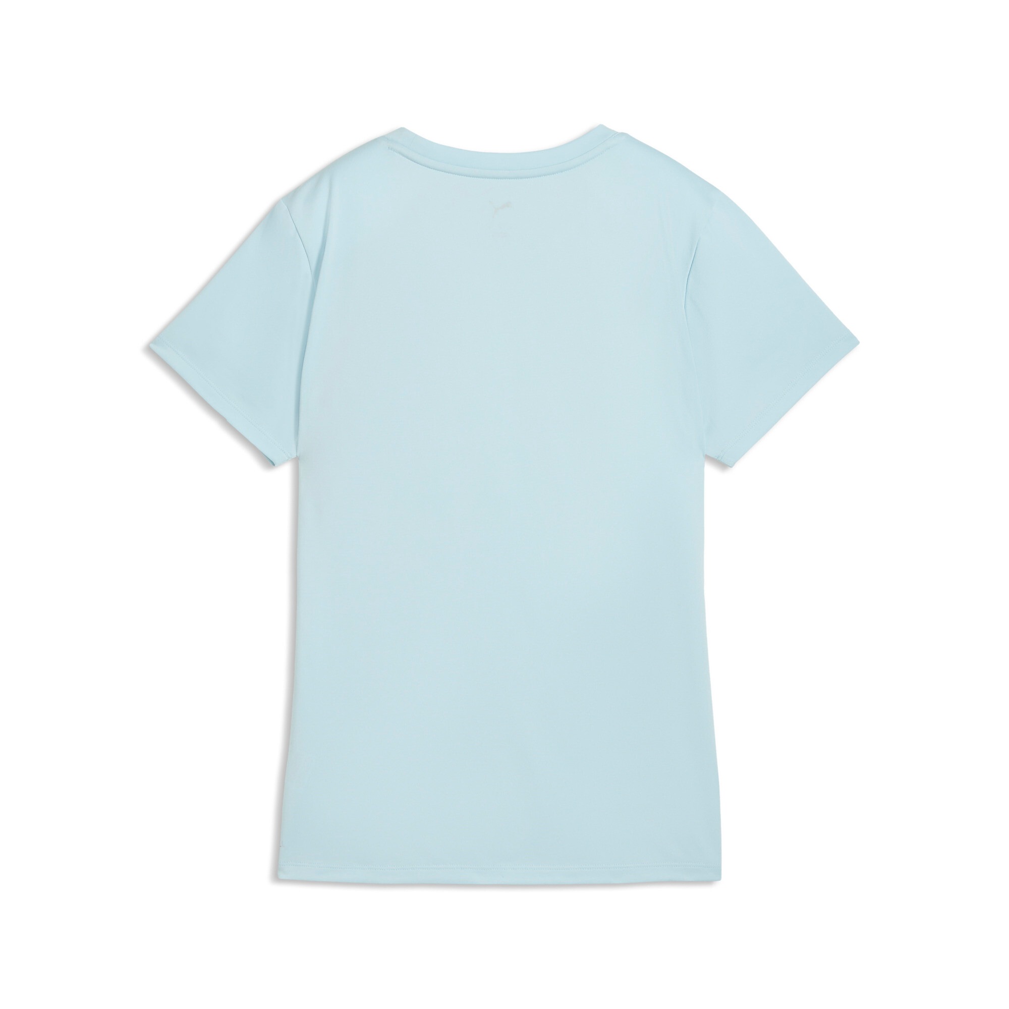 PUMA Trainingsshirt »W TAD ESSENTIAL LOGO TEE« Kurzarm, mit Rundhalsausschnitt, mit seitlichen Belüftungsöffnungen