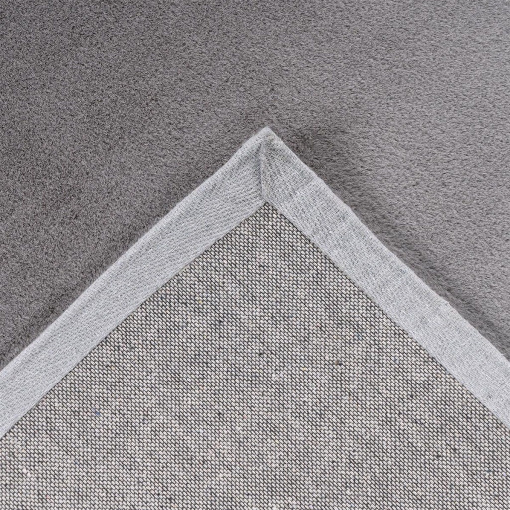 Carpet City Hochflor-Teppich »TOPIA 400«, rechteckig, 21 mm Höhe, Kunstfell-Teppich mit Kaninchenfell-Optik, Haptik, Schlafzimmer