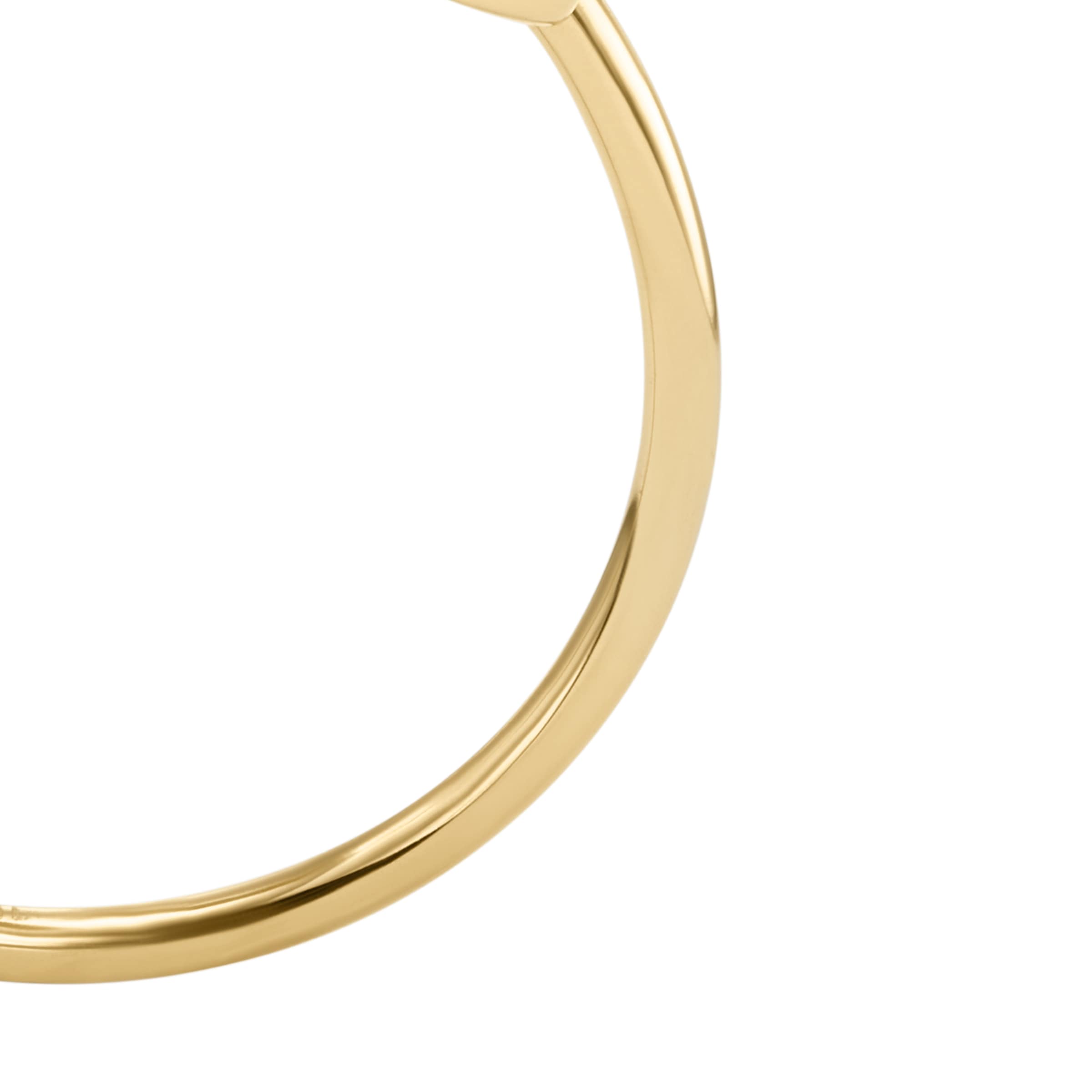 Fossil Fingerring »Schmuck Geschenk Edelstahl SUTTON Schmetterling« mit Glasstein