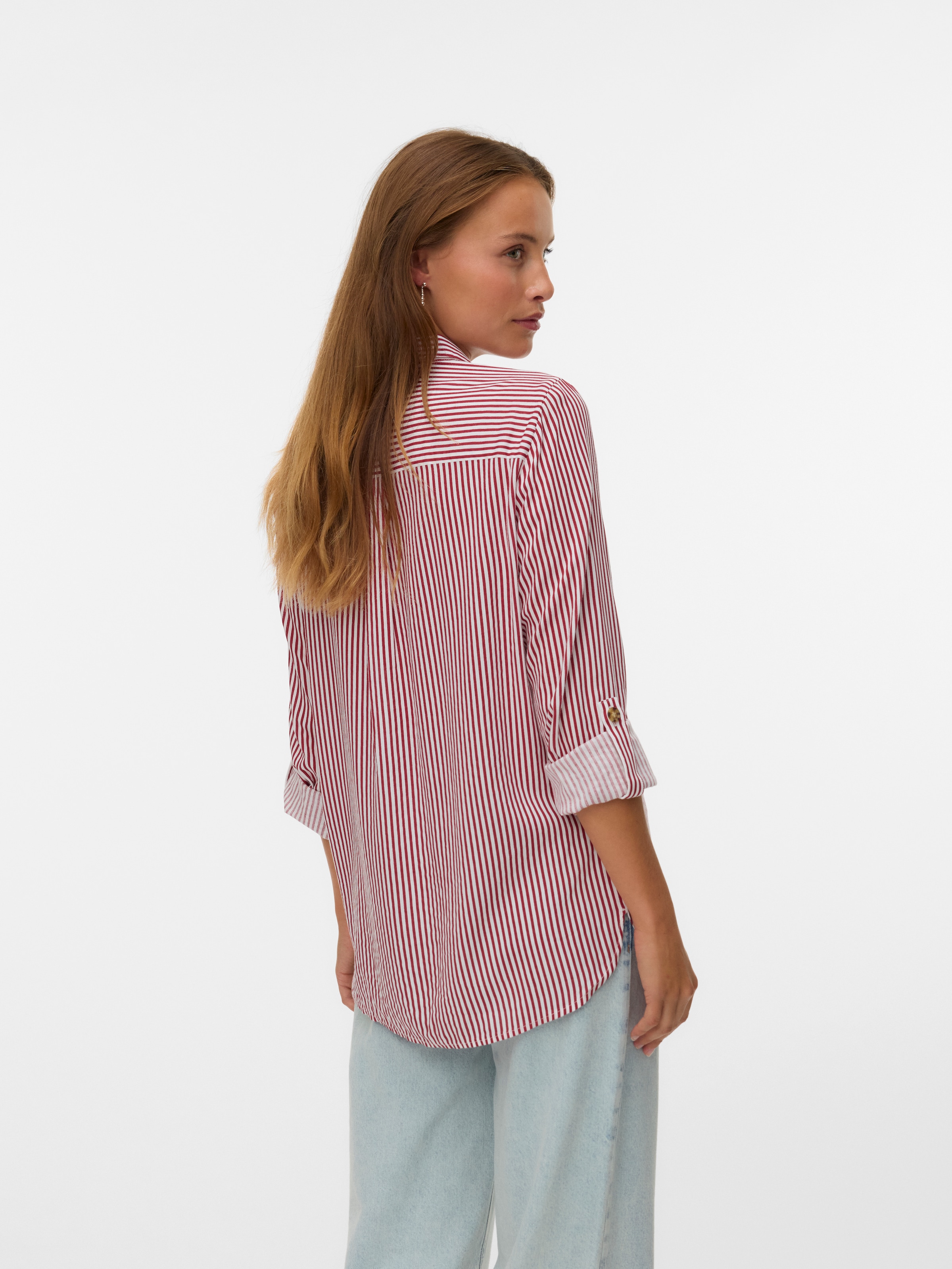 Vero Moda Hemdbluse »VMBUMPY L/S SHIRT NEW WVN GA NOOS«