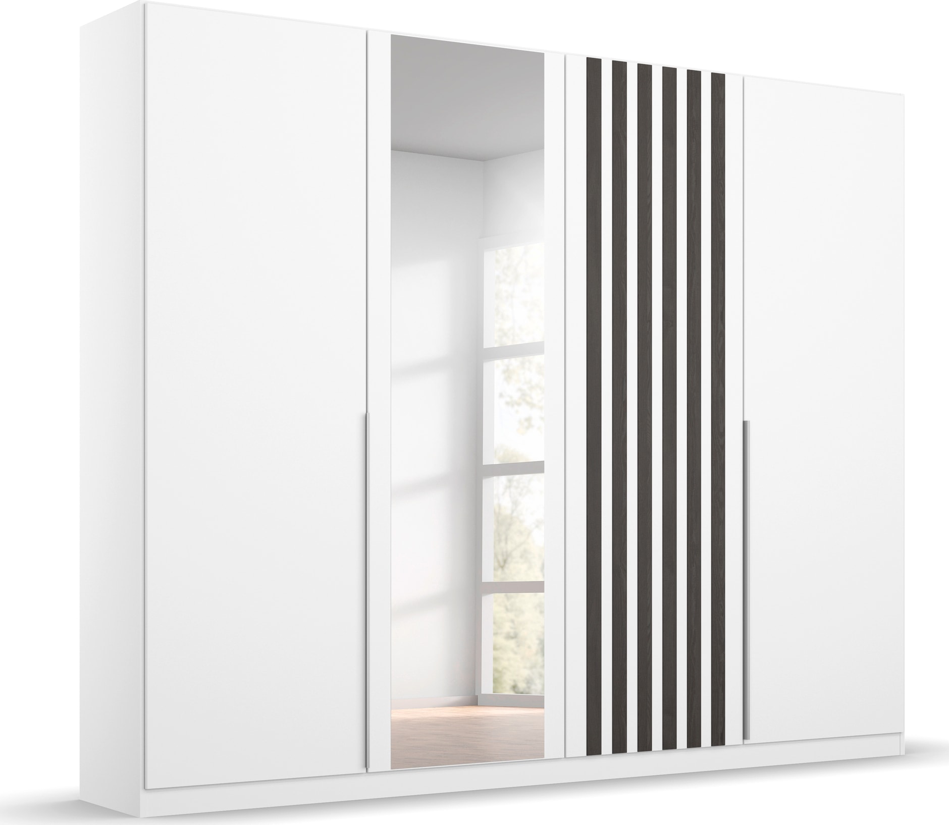 rauch Schlafzimmer-Set »Lamella«, (Set), mit eleganter Lamellenabsetzung