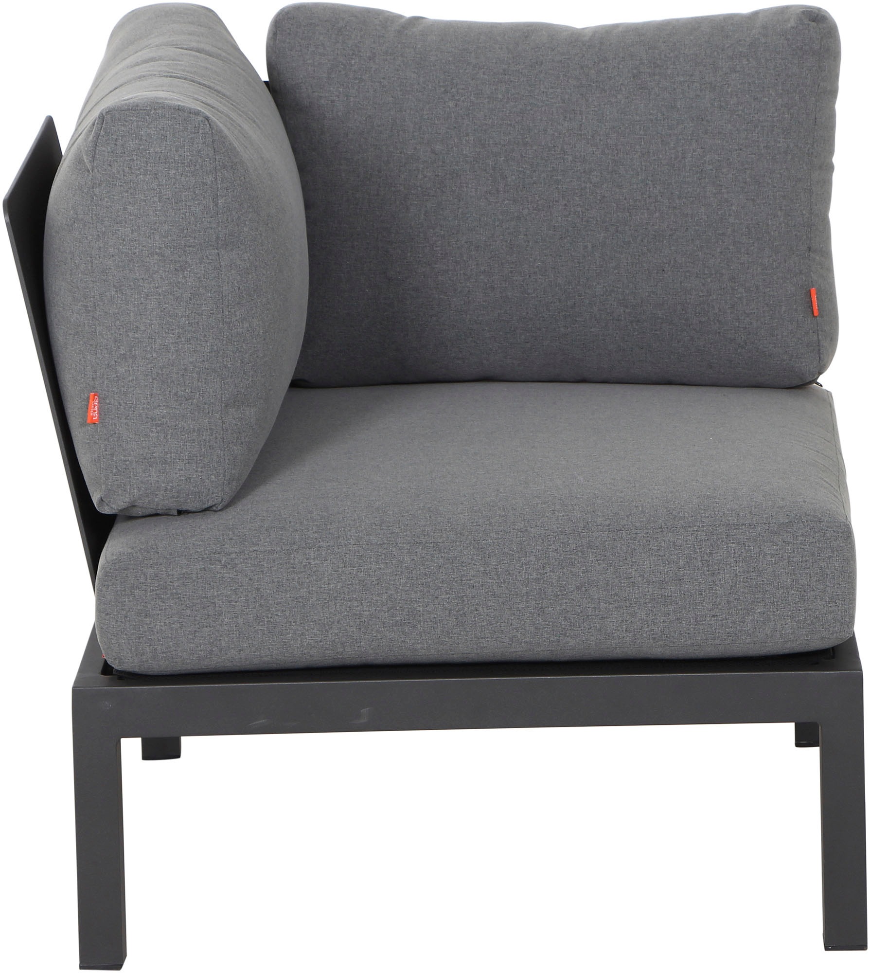 Siena Garden Gartenlounge-Set »Alvida«, (Set, 15 tlg.), best. aus 2 Sofas, 1 Ecksofa, 1 Tisch und 12 Kissen