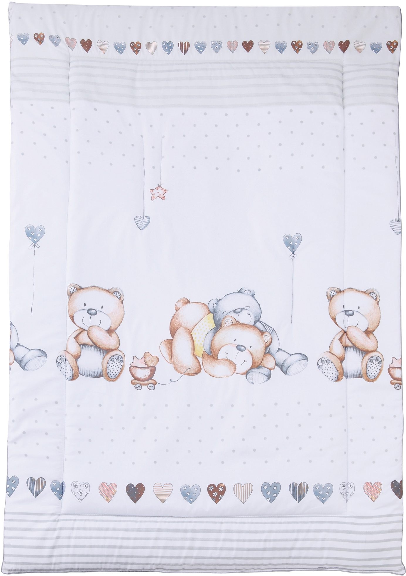 Krabbeldecke mit Bären-Motiv