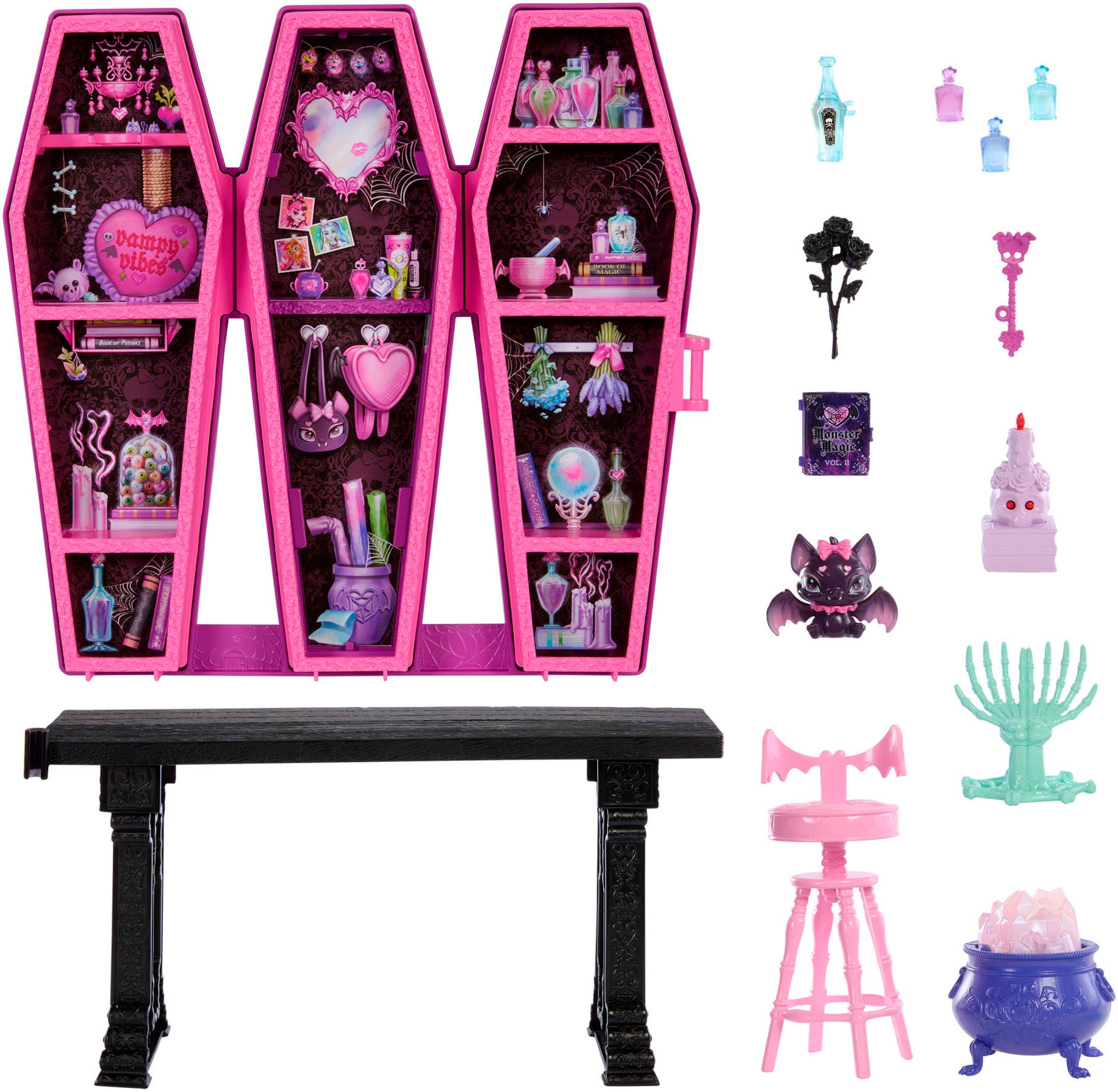 MonsterHigh™ Spielwelt »Monster High Draculaura Geheimniss Zaubertränke Zimmer«