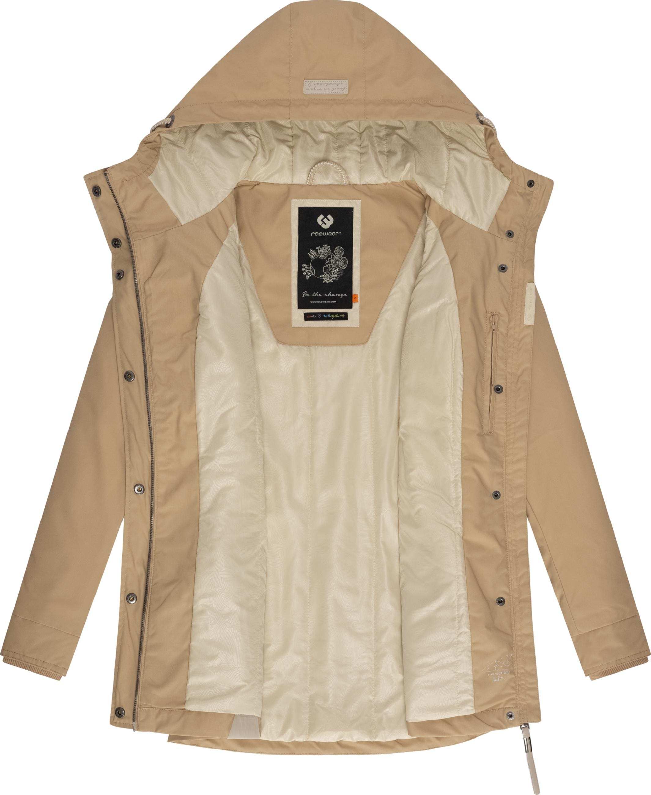 Ragwear Wintermantel »Winterjacke Monadis Black Label«