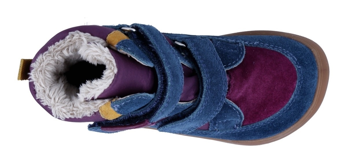 Richter Winterstiefel »Samy WMS: Mittel«  Barfußschuh, Klettstiefel mit Sympatex, Größenschablone zum Download