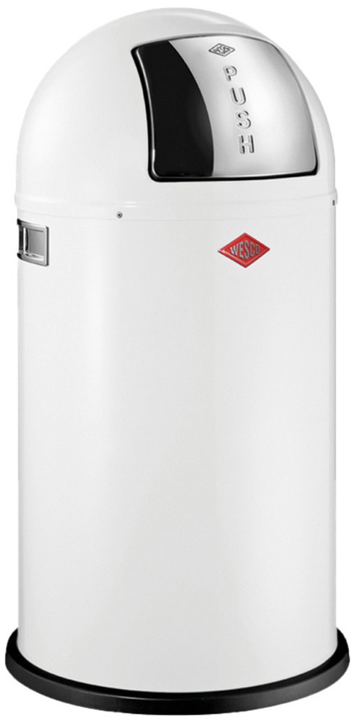 WESCO Mülleimer "Pushboy" 1 Behälter Abfallsammler, 50 Liter