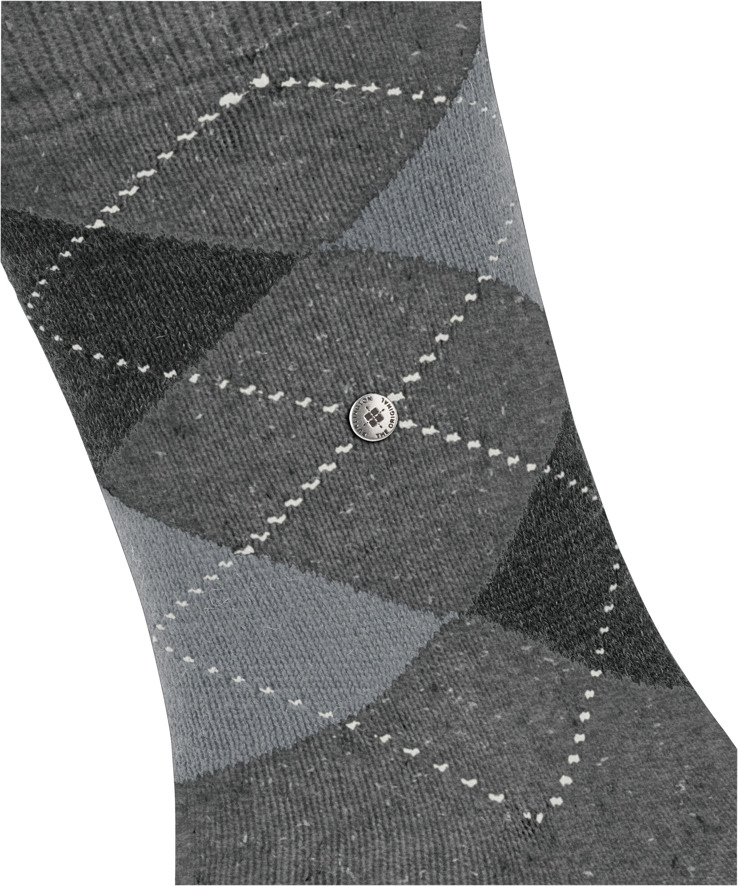 Burlington Socken »Dundee« Einheitsgröße 40-46, Argyle-Muster, Burlington-Clip