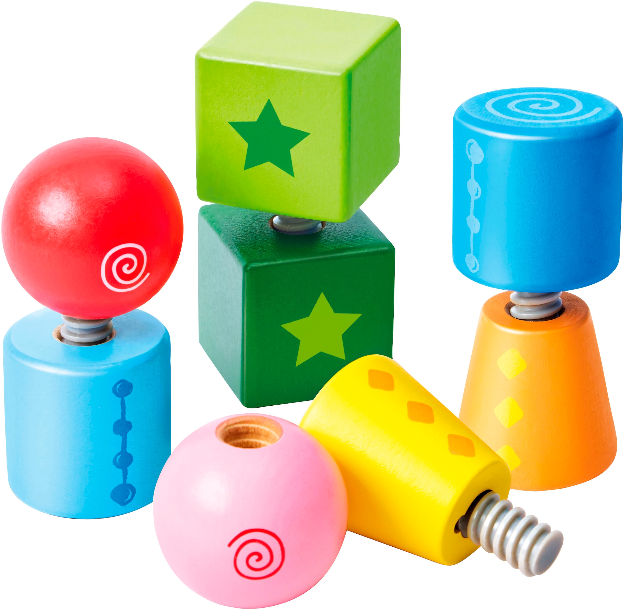 Hape Spielbausteine »Schraubklötze«