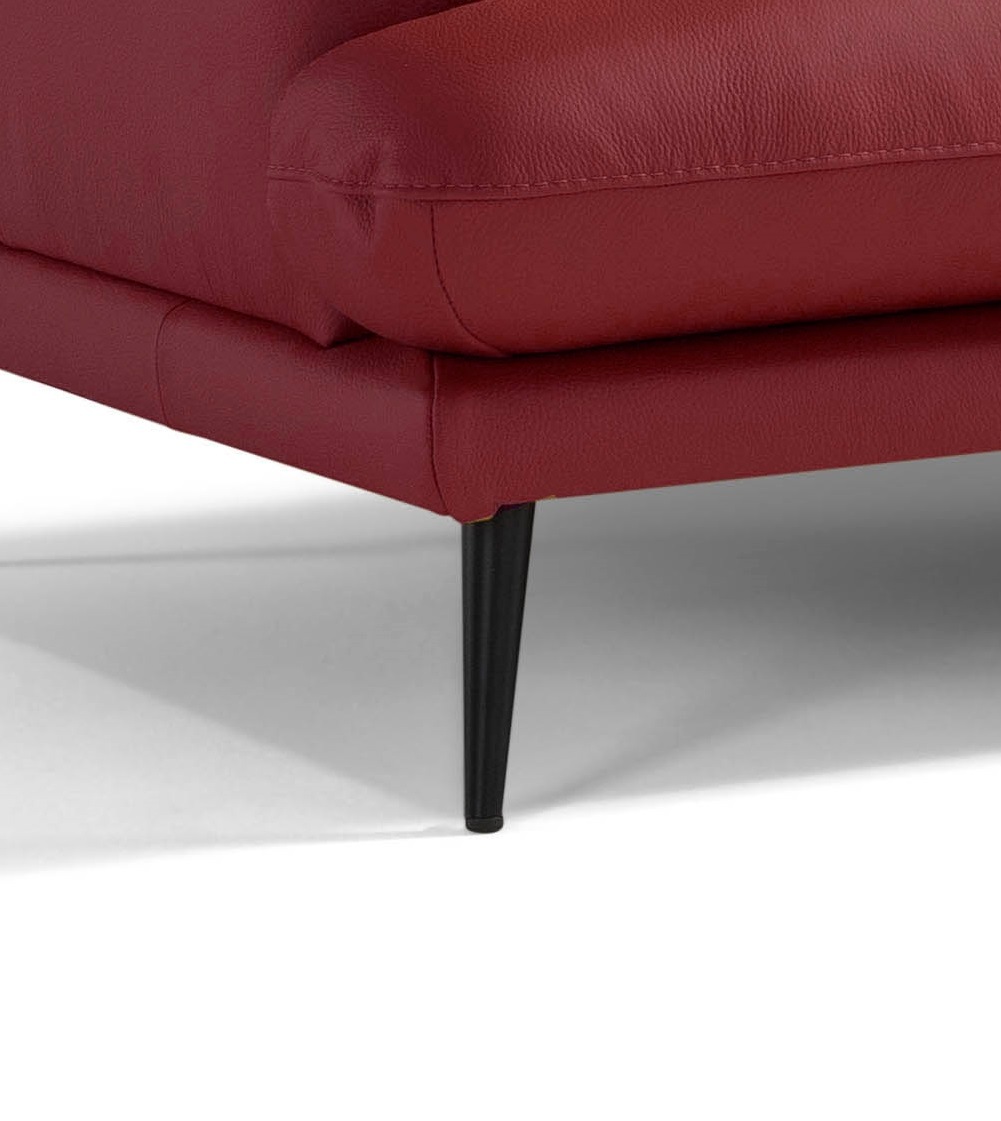 Egoitaliano Ecksofa »FUNNY, hochwertiges und aktuelles Design, bequeme Rückenlehne«, hochwertiger Sitzkomfort, L-Form