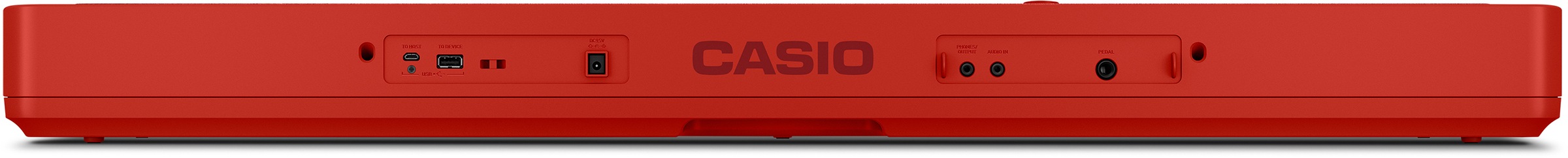 CASIO Home-Keyboard »Piano-Keyboard-Set CT-S1RDSET«, (Set, inkl. Keyboardständer, Sustainpedal und Netzteil), ideal für Piano-Einsteiger und Klanggourmets;