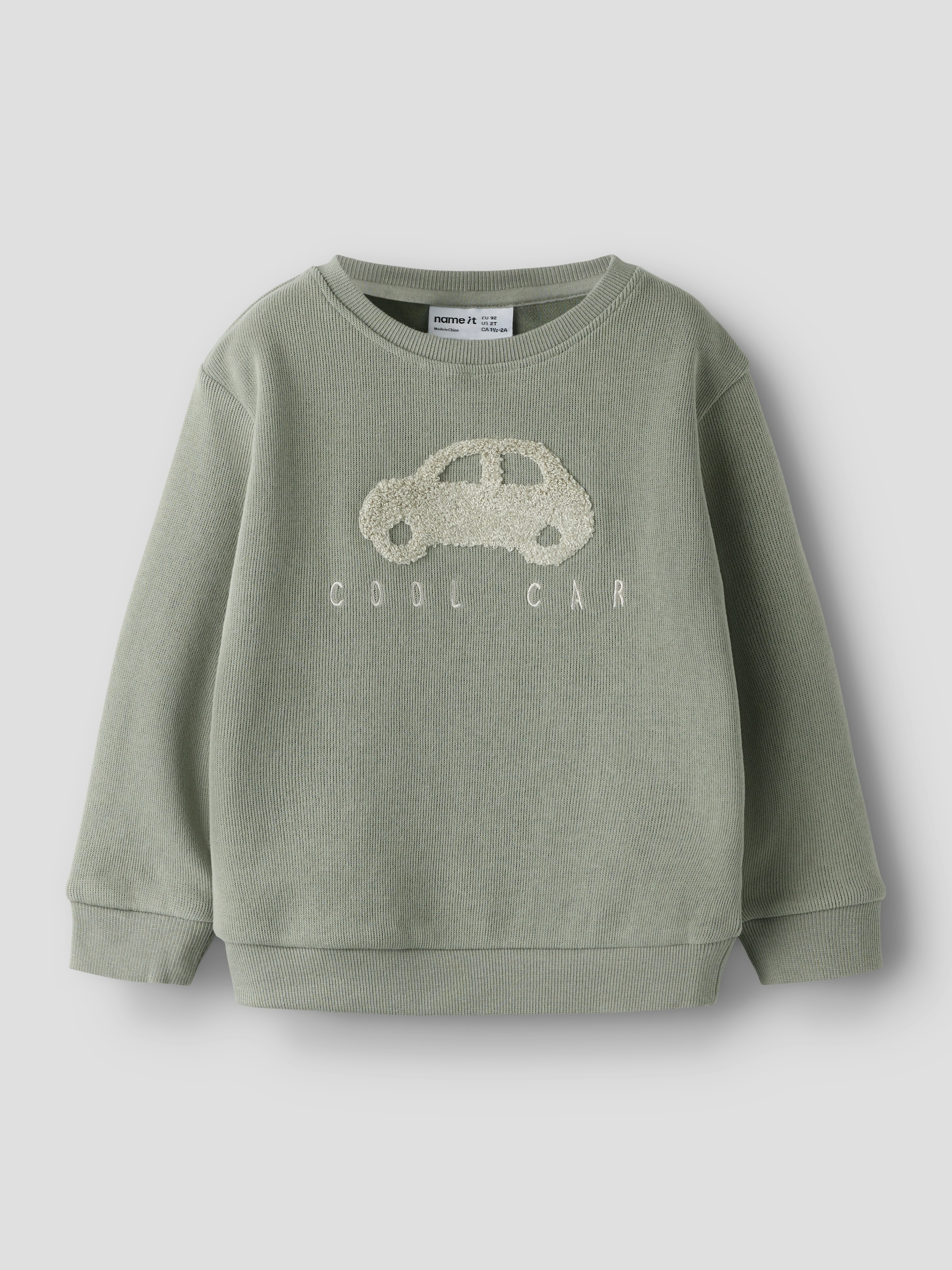 Name It Sweatshirt »NMMOBEAR NREG SWEAT UNB«, mit hochwertiger 3D-Stickerei
