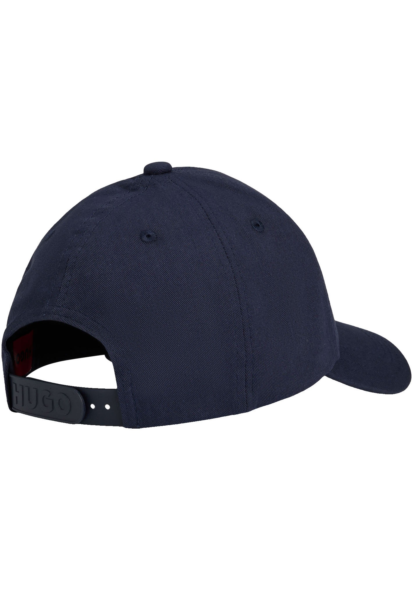 HUGO Fitted Cap »Jude-Stacked«, mit 3D Logostickerei, verstellbarer Verschluss, unisex