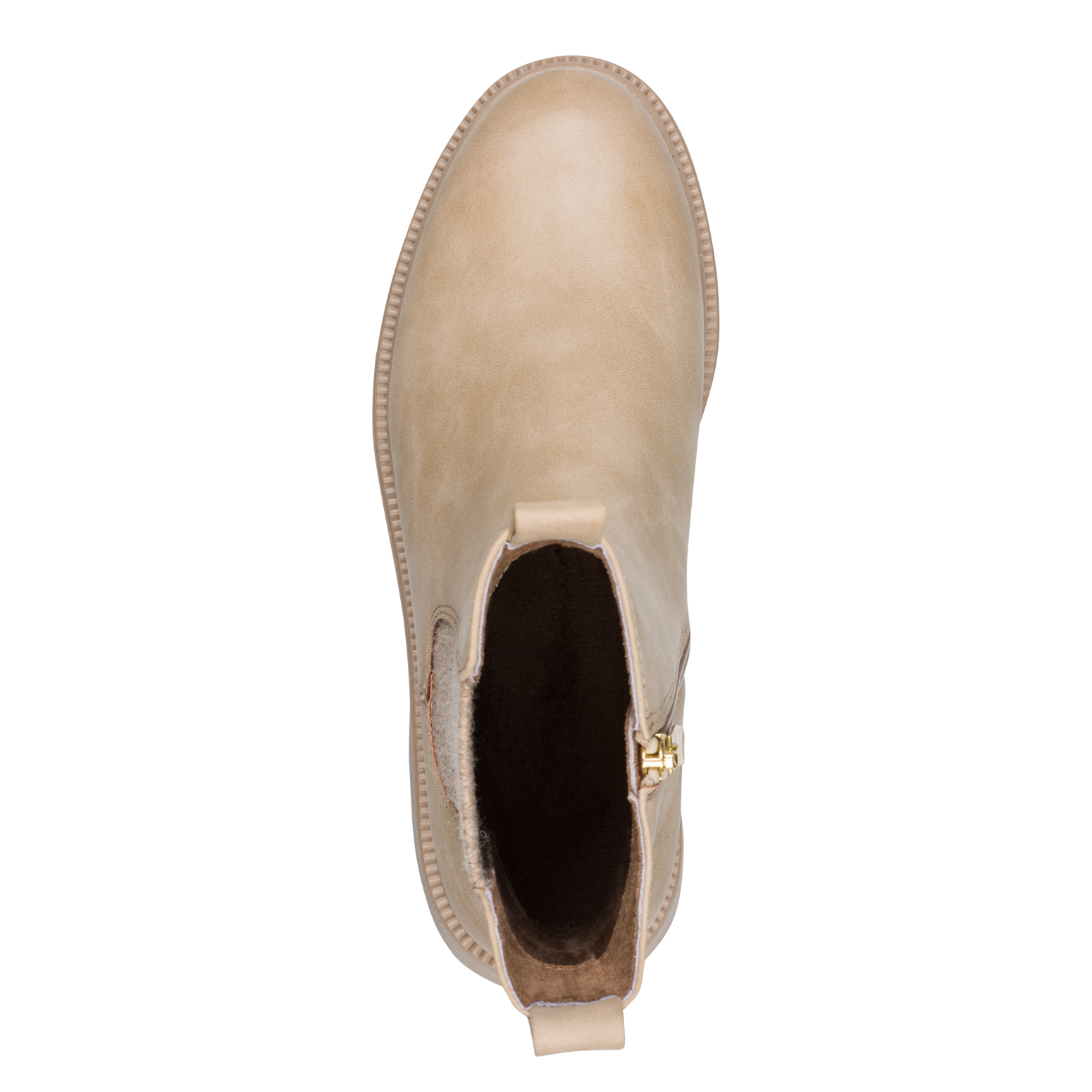 MARCO TOZZI Chelseaboots  , Blockabsatz, Stiefelette, Herbstboots, Stretcheinsatz außen