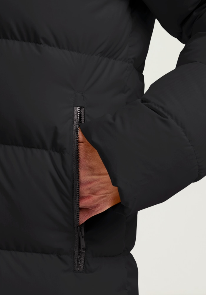 Jack Wolfskin Daunenmantel »FROZEN PALACE COAT W RDS« mit wärmender Daunenfüllung aus Entendaune und Federn, winddicht