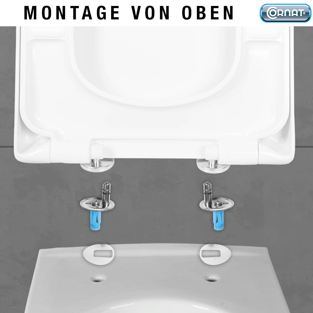 CORNAT WC-Sitz »Premium 10 WC Sitz abnehmbar«