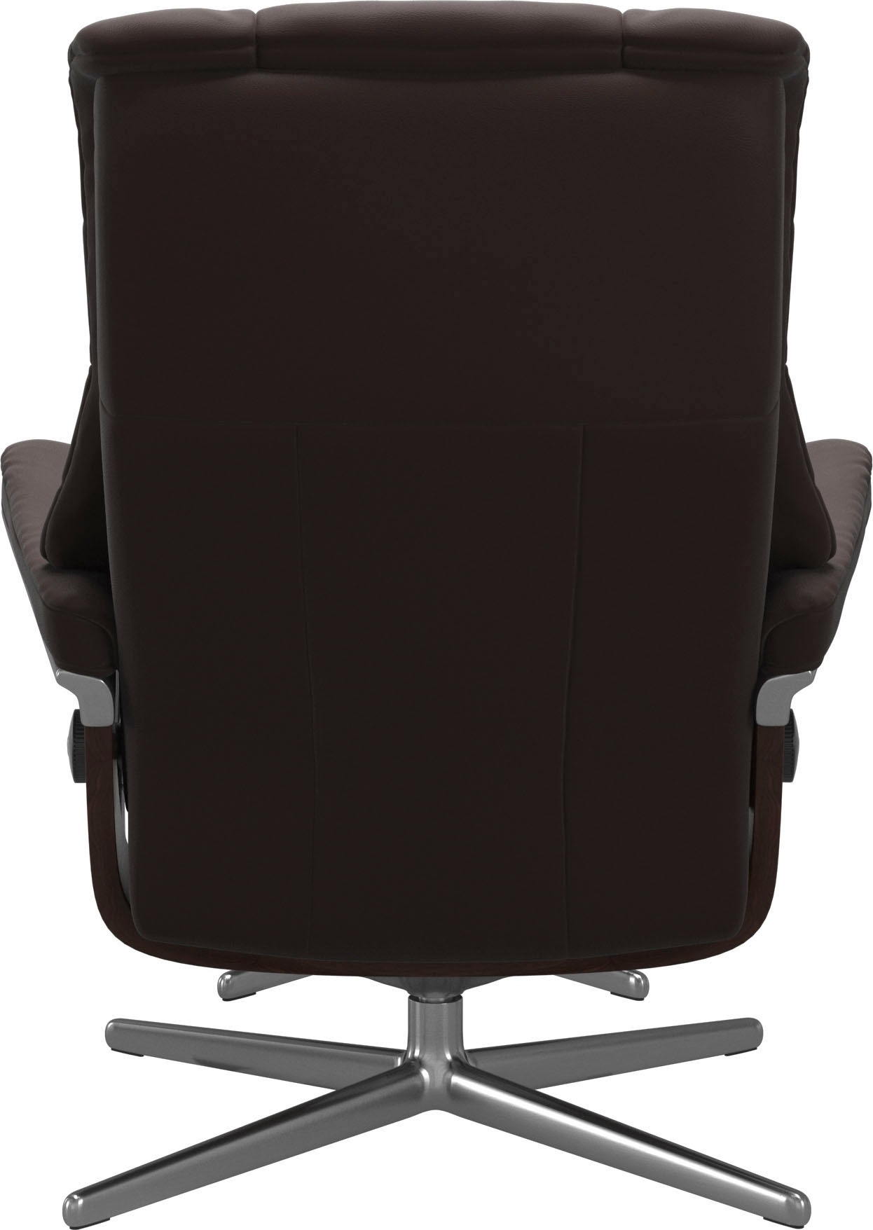 Stressless® Relaxsessel »Mayfair«, mit Cross Base, Größe S, M & L, Holzakzent Braun