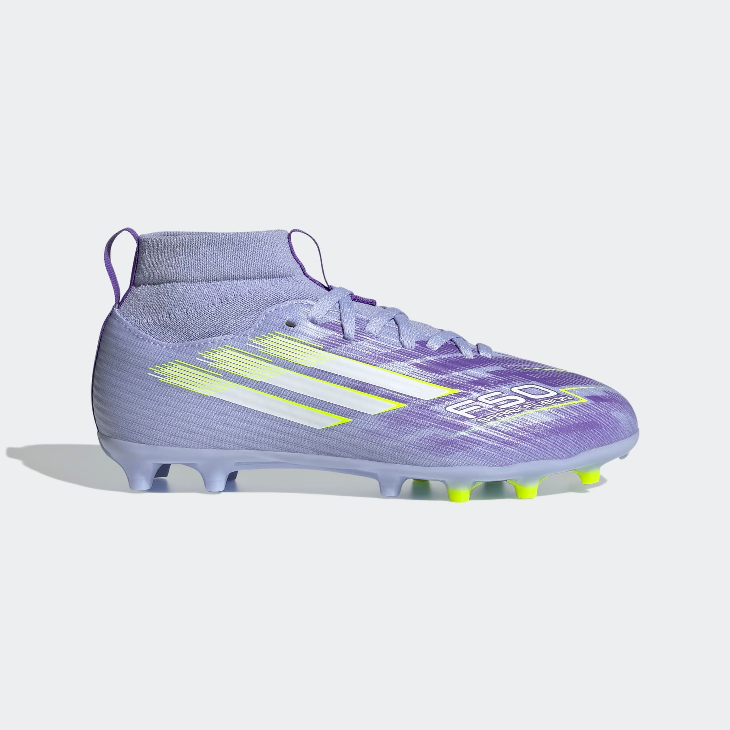adidas Performance Fußballschuh »F50 SPARKFUSION LEAGUE FESTE BÖDEN/KUNSTRASEN E KINDER«, geeignet für Rasen- und Kunstrasenplätze