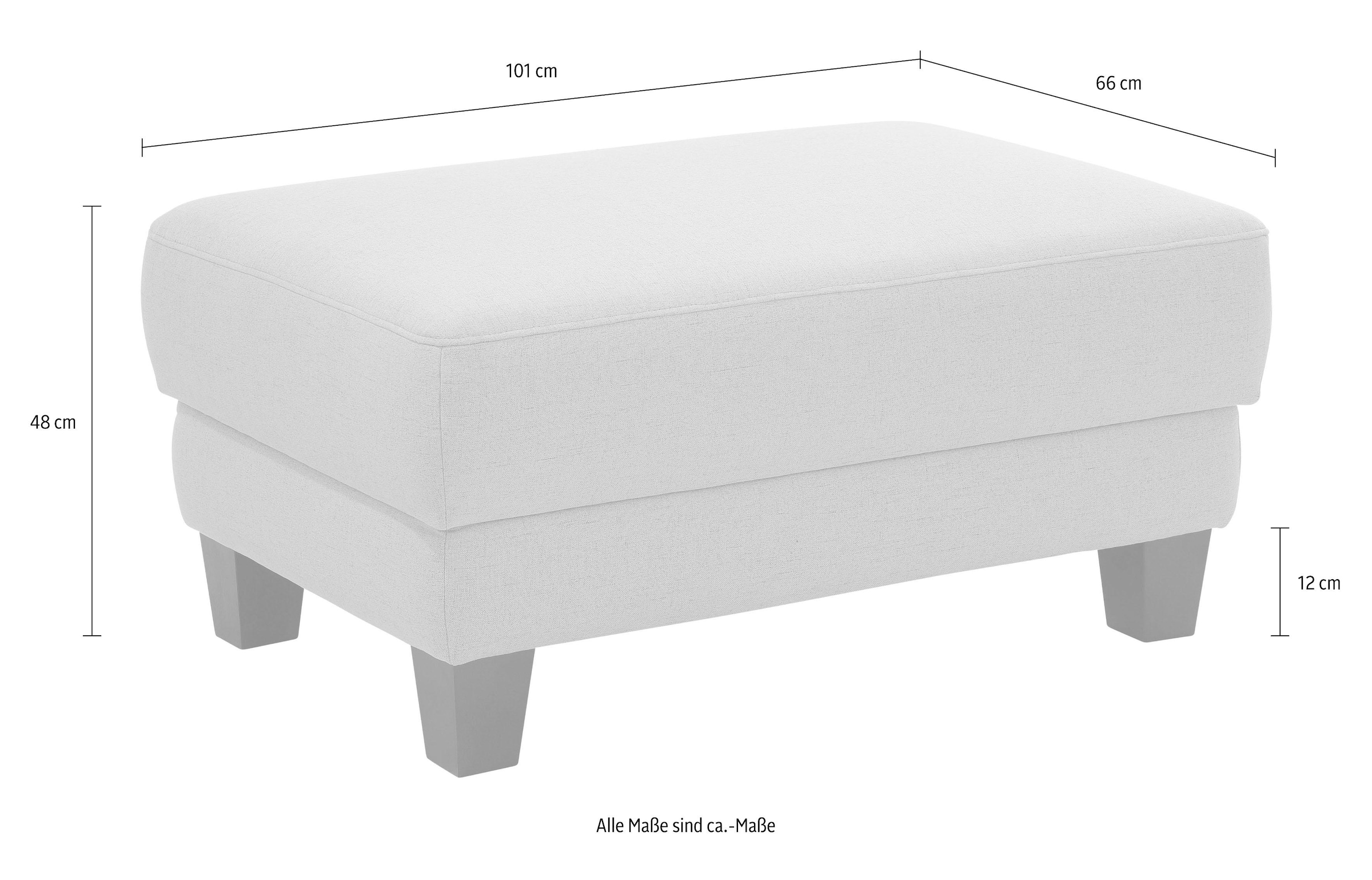 Home affaire Hocker »Trondheim« mit Stauraum, Federkern