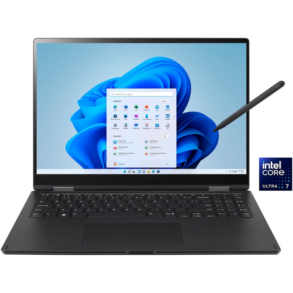 LG Convertible Notebook »Gram Pro 2in1 16"«, 40,6 cm, / 16 Zoll, Intel, Core Ultra 7, ARC, 1000 GB SSD