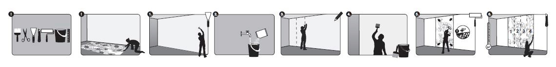 Komar Vliestapete »Digitaldruck Vlies -  Rosellia - Größe 350 x 250 cm« bedruckt glatt Wohnzimmer, Schlafzimmer