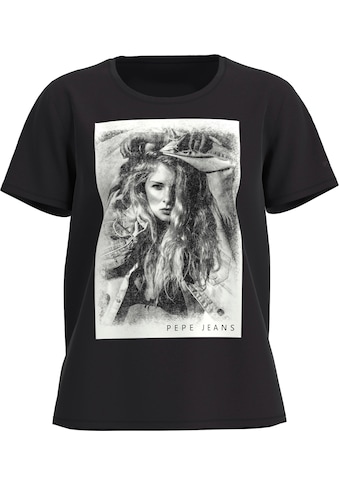 Pepe Jeans Rundhalsshirt »LIANA«, mit großem Fotoprint kaufen