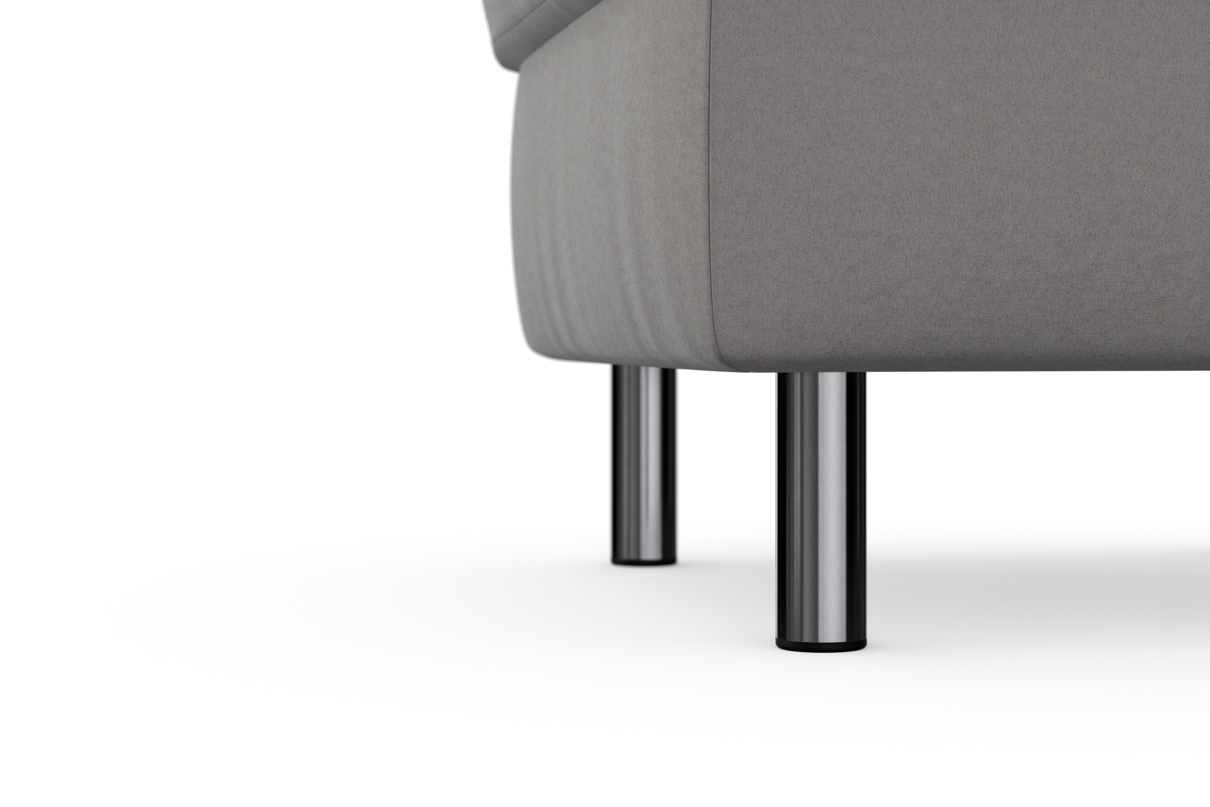 sit&more Stauraumhocker »Sinatra«, Sitzfläche ist abnehmbar, chromfarbene Metallfüße