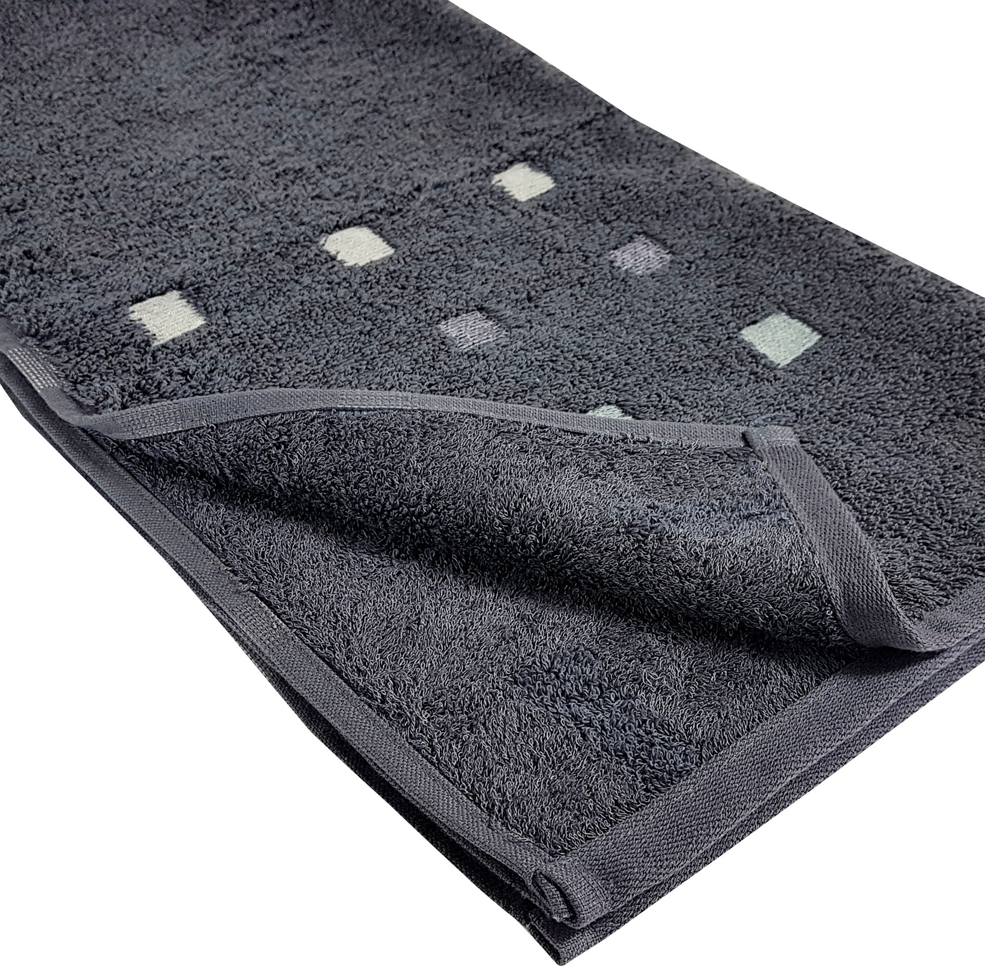 framsohn frottier Handtuch Set »Quattro«, (Set, 2 St., 2er Set Handtücher 50 x 100 cm), Mit natürlich weicher Buchenholzfaser