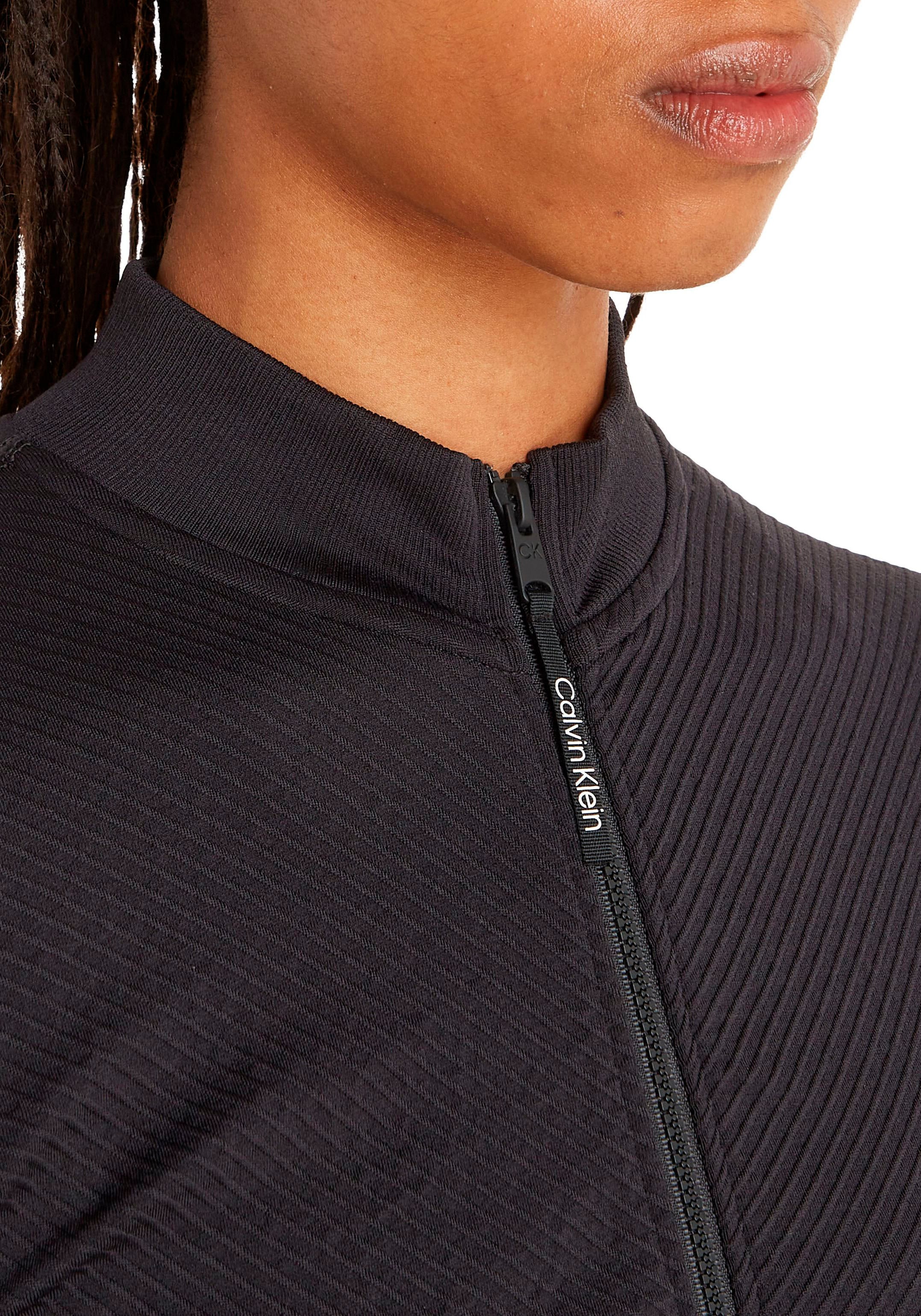 Calvin Klein Sport Stehkragenpullover »WO - Seamless Full Zip Jacket«