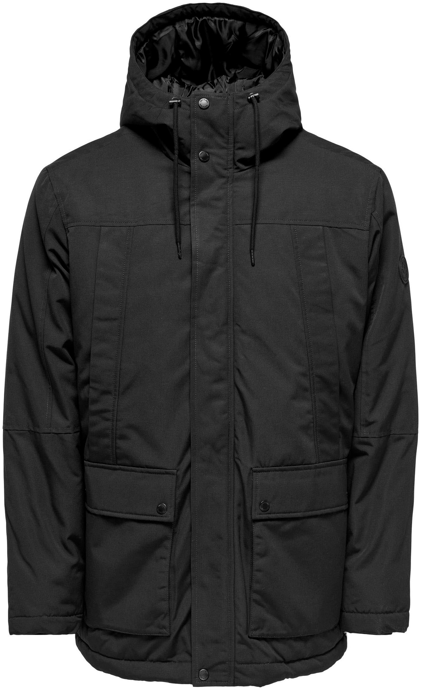 ONLY & SONS Langjacke »ONSJAYDEN PARKA NOOS OTW VD«, mit Kapuze