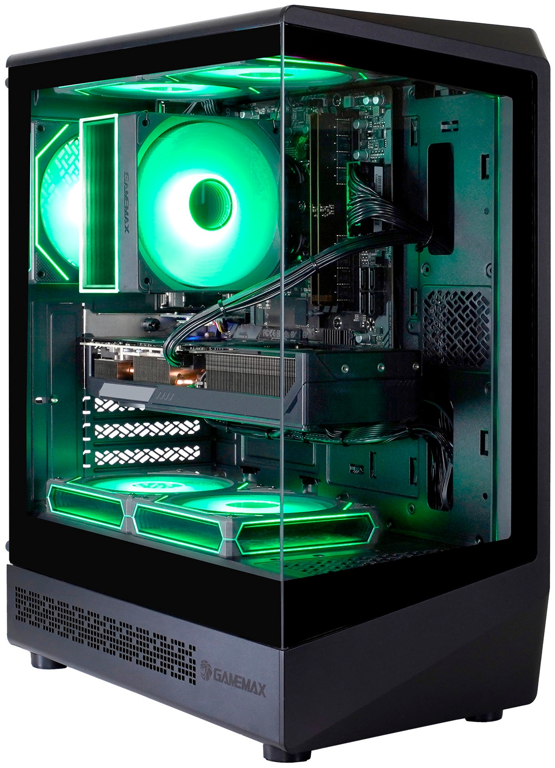 GAMEMAX Gaming-PC »VISTA COC AB 8171 AMD Ryzen 5 9600X 32GB DDR5 1TB SSD RX 9070 XT« Windows 11, DDR5 RAM