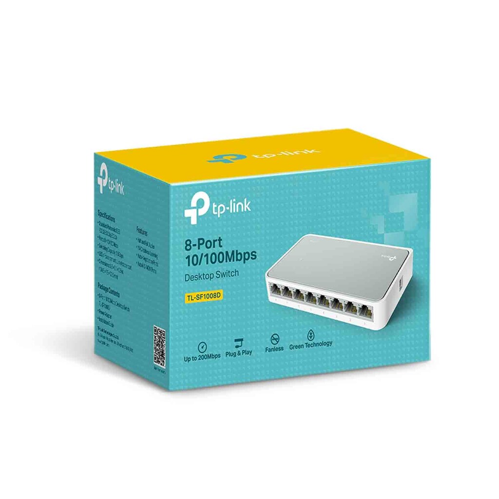 TP-Link WLAN-Router »SF1008D, 8-Port Desktop Switch«