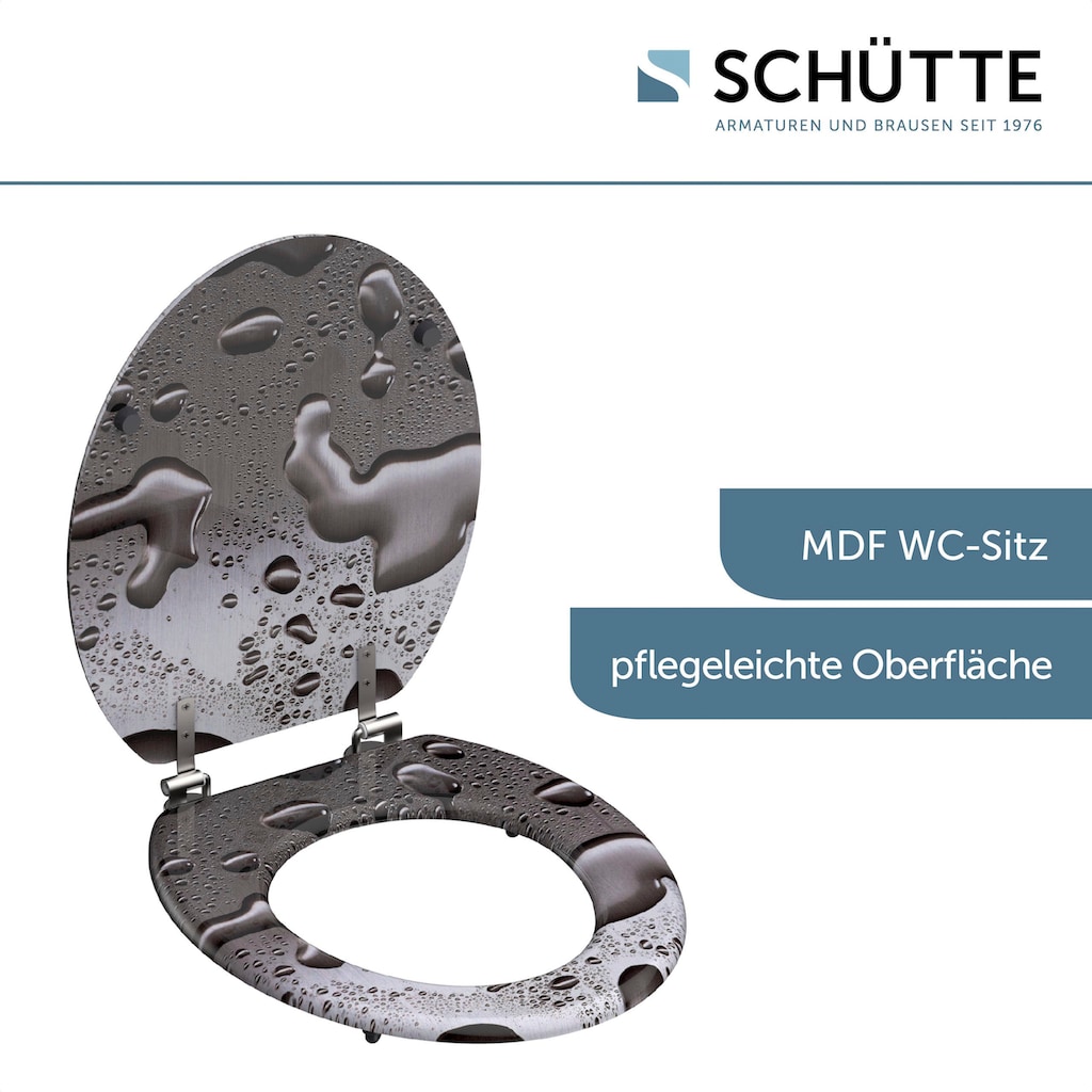 Schütte WC-Sitz »Grey Steel«